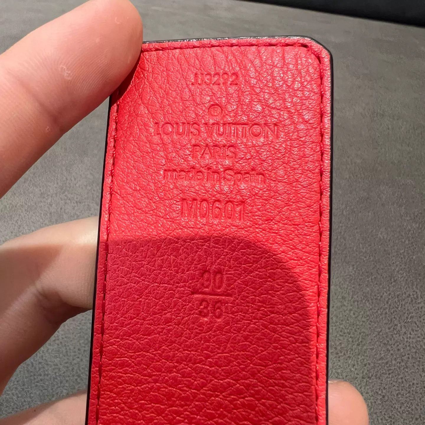 Louis Vuitton LV Monogram Belt 90CM New Unused Size ONE SIZE - 3 Thumbnail