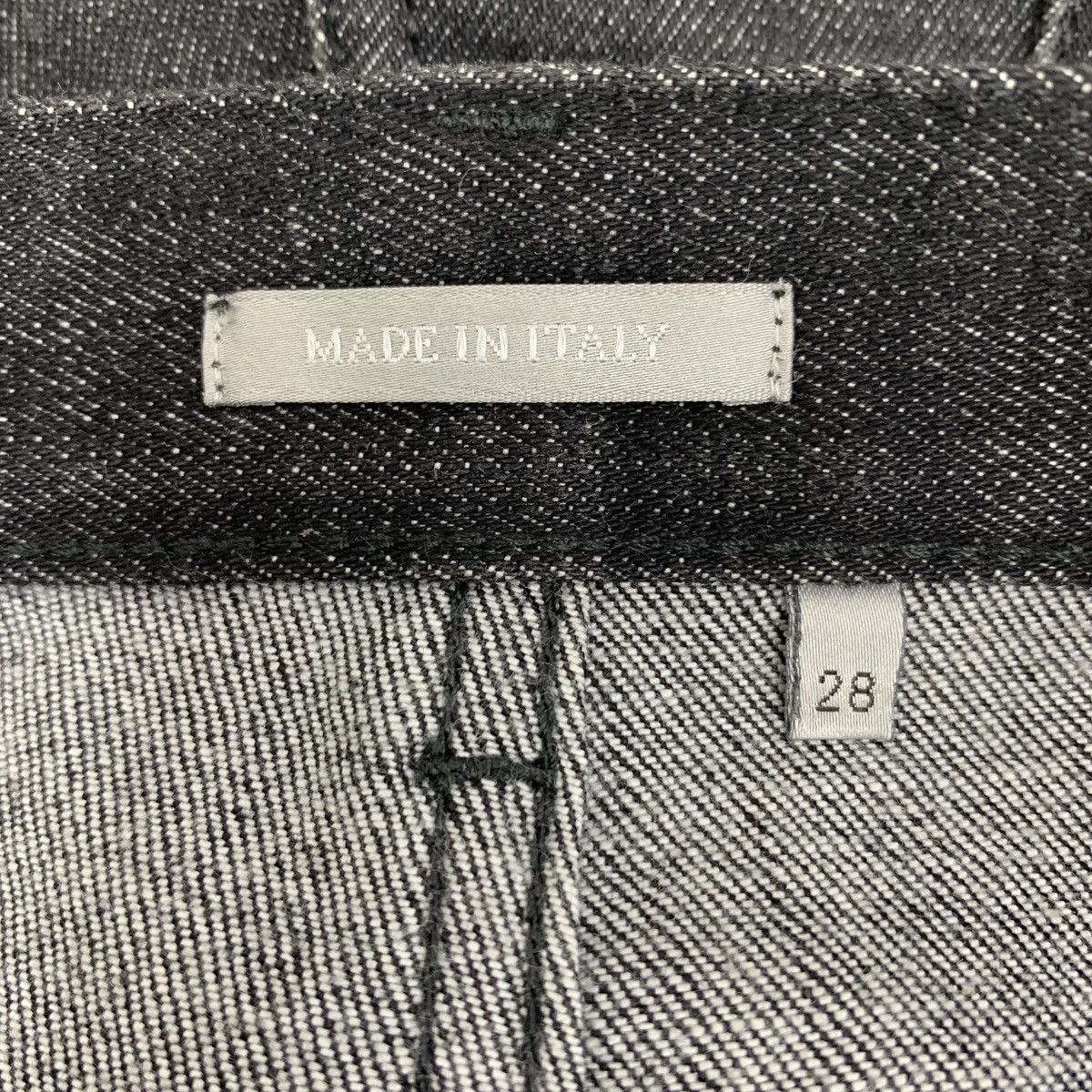 Dior Dior Grey Inner All-over Logo Print Denim Casual Pants K26WX Size 28" / US 6 / IT 42 - 7 Thumbnail