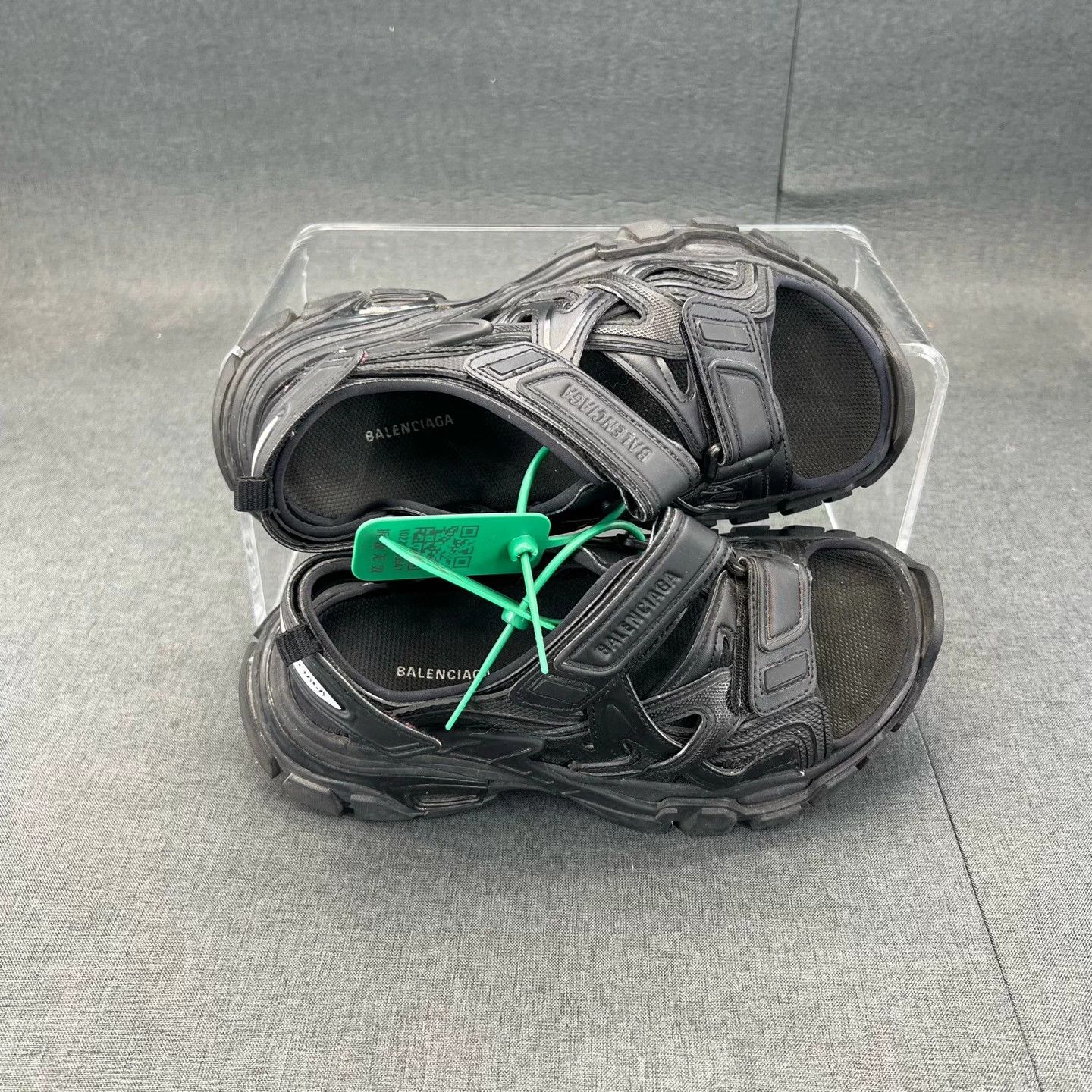 Balenciaga Balenciaga Track 2.0 Black Sandals 36 Size US 6 / IT 36 - 4 Thumbnail