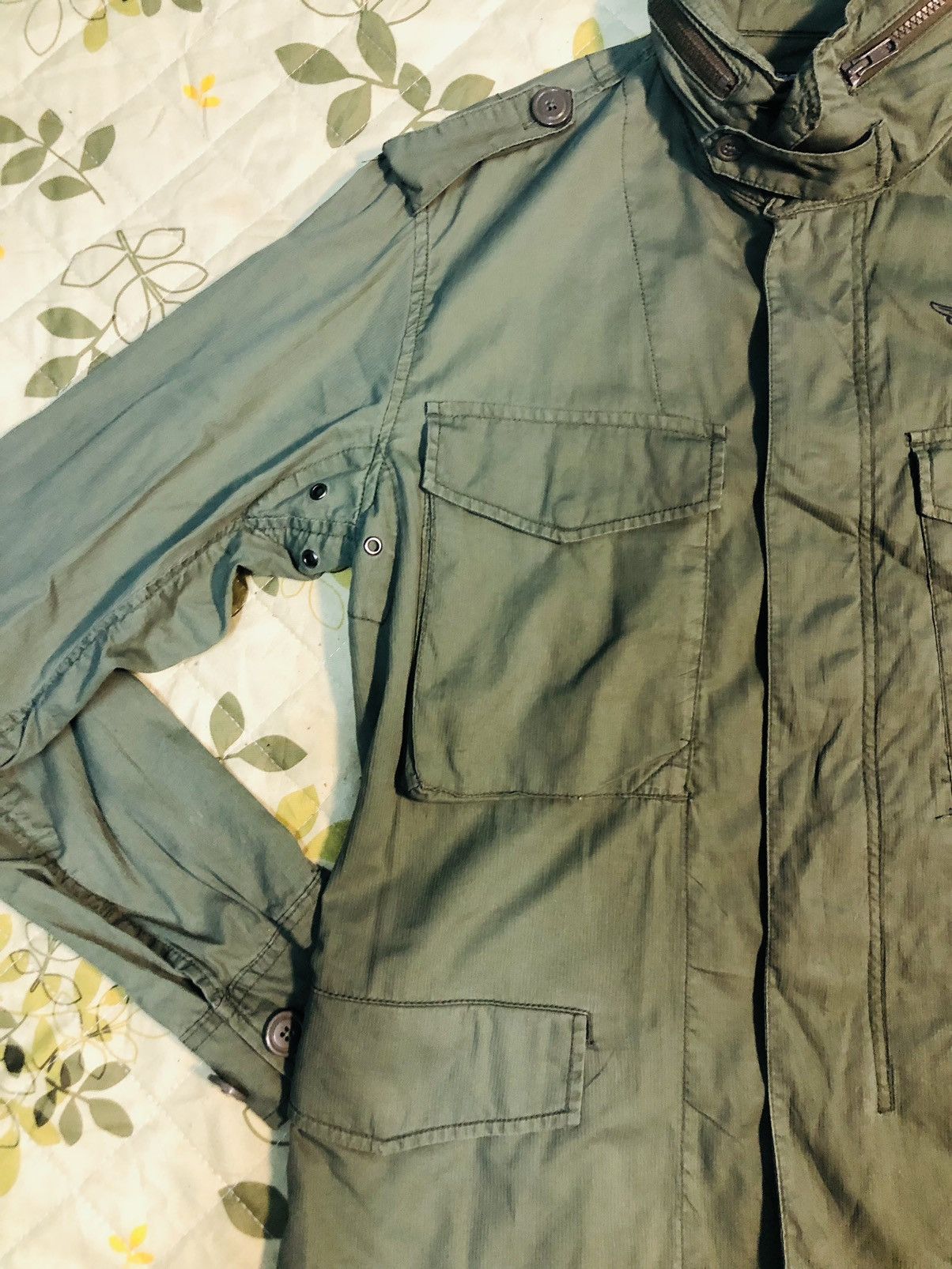 Avirex Avirex Military Zippered Jacket (30) Size US L / EU 52-54 / 3 - 4 Thumbnail