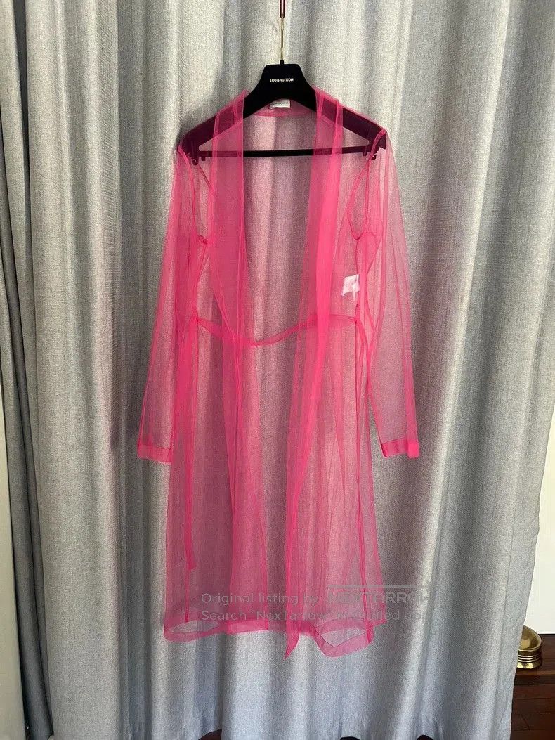 Dries Van Noten Dries Van Noten Men's Mesh Coat. Size US S / EU 44-46 / 1 - 3 Thumbnail
