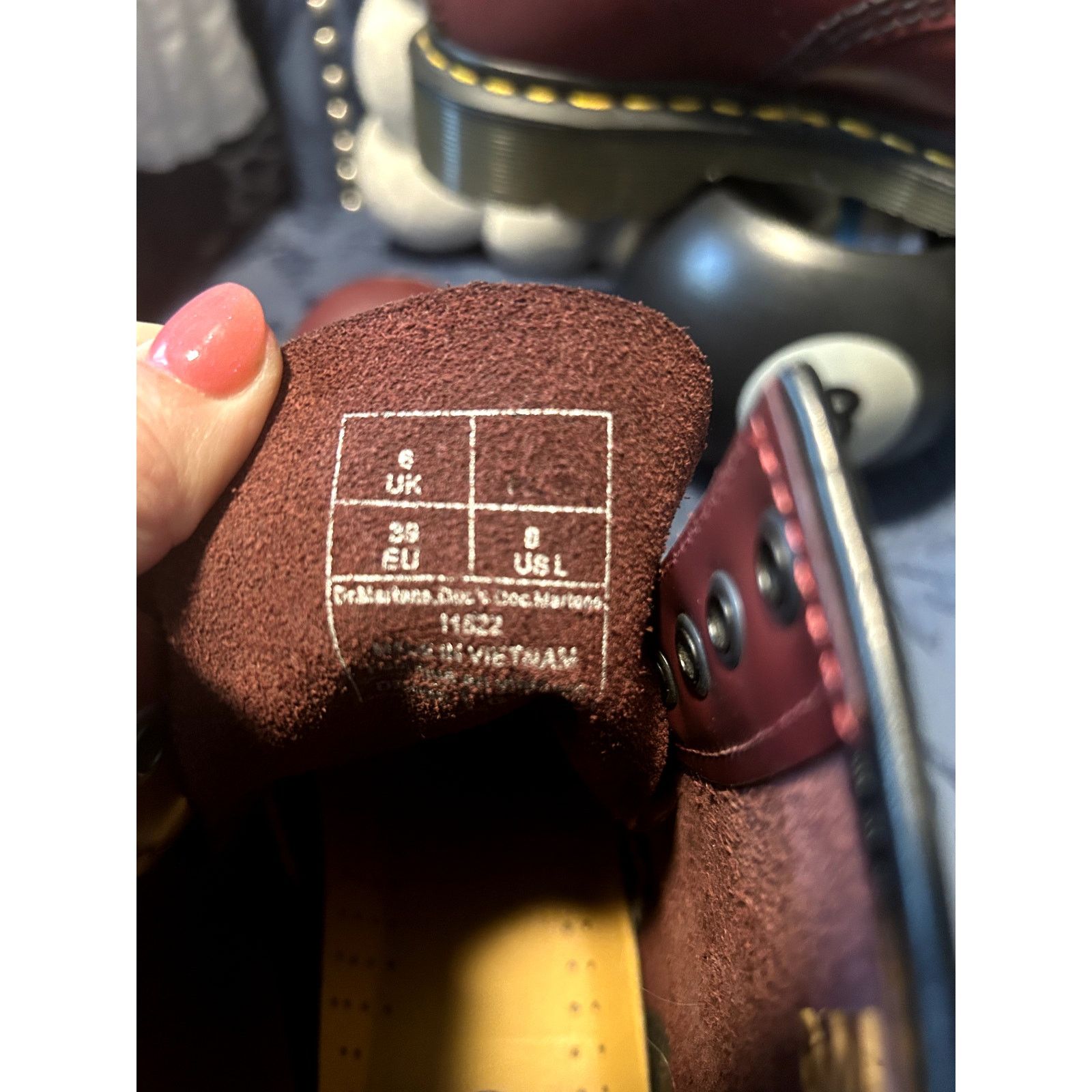 Dr. Martens Dr Martens 1460 Oxblood Burgundy Red size 8/EU 39 Size US 8 / IT 38 - 6 Thumbnail