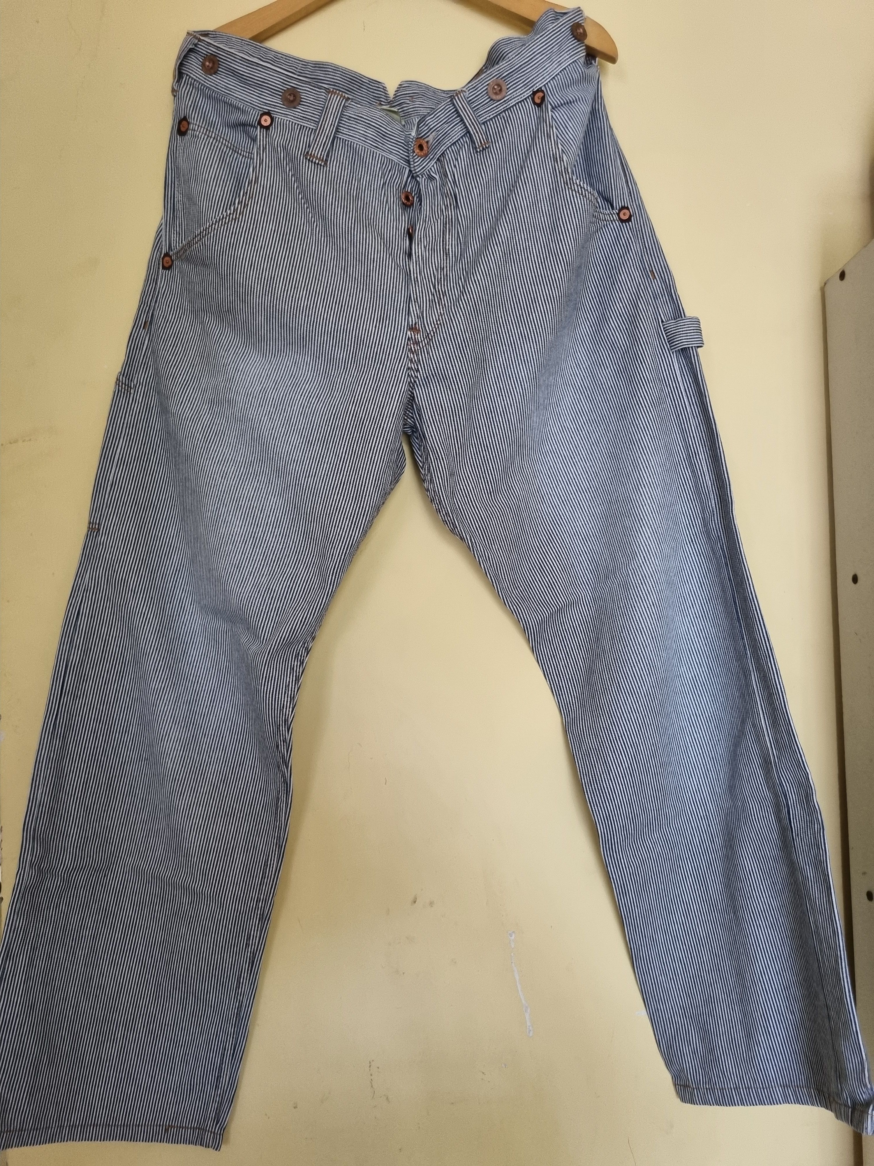 Levi's Vintage Levis Carpenter Hikcory 703 Size US 36 / EU 52 - 2 Thumbnail