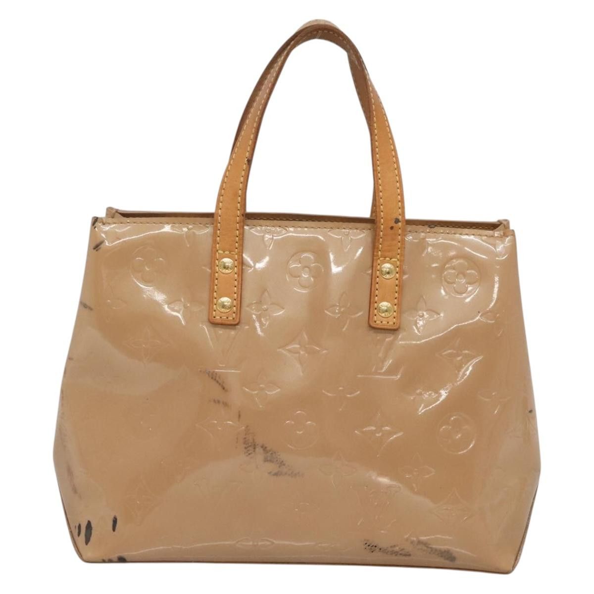 Louis Vuitton LOUIS VUITTON Monogram Vernis Reade PM Hand Bag Noisette Size ONE SIZE - 13 Thumbnail