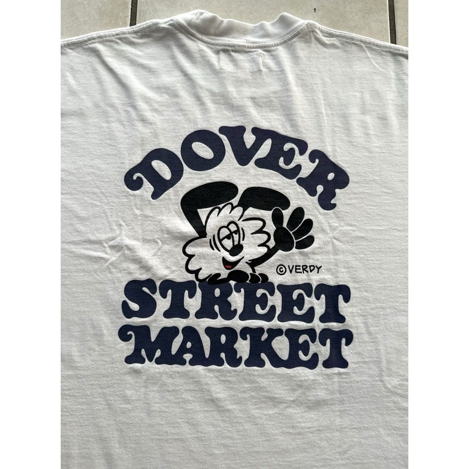 Dover Street Market VERDY x Dover Street Market DSM Tee Shirt XL Unisex Adults White London Mens Size US XL / EU 56 / 4 - 6 Thumbnail