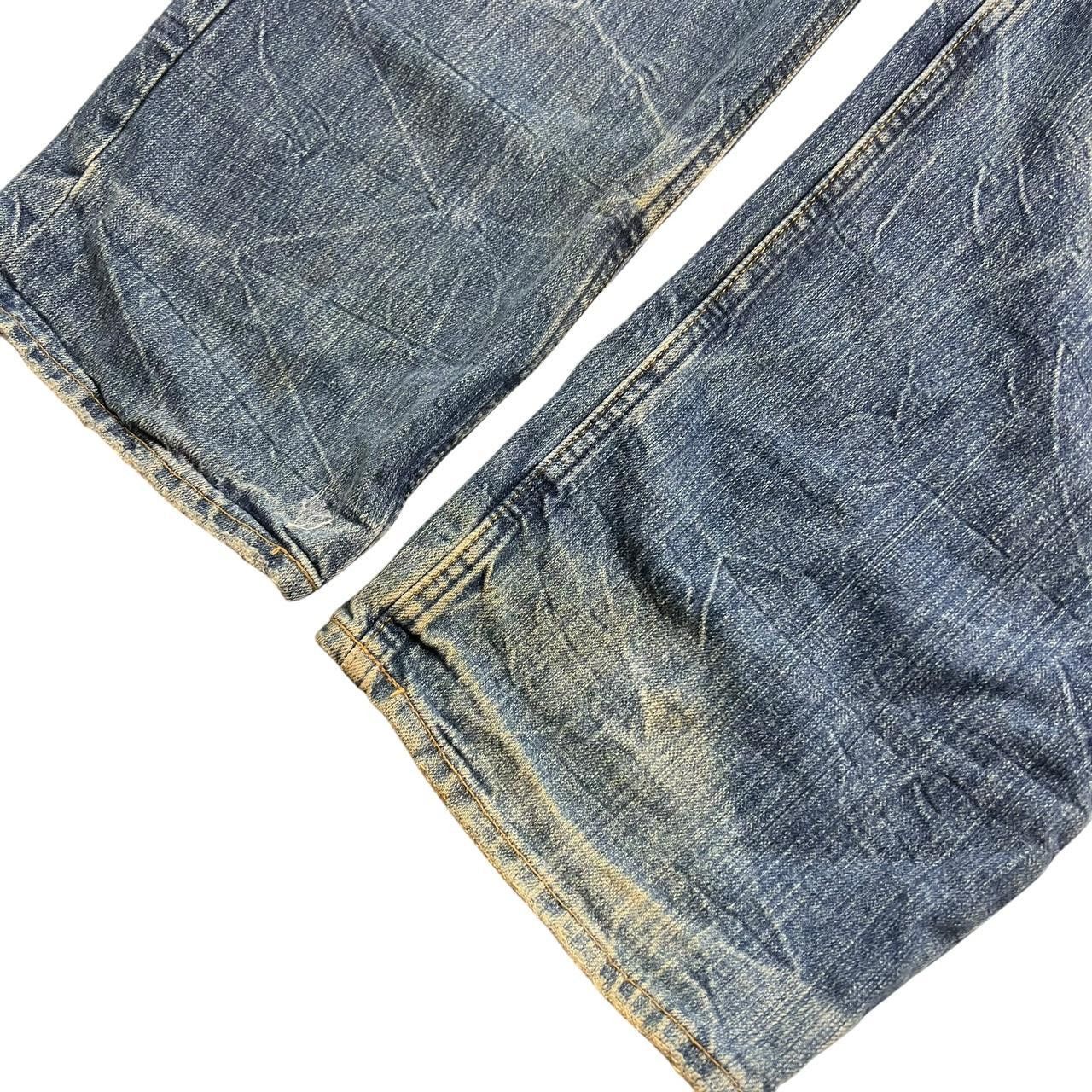 Karakuri Tamashii Karakuri Embroidered Koi Japanese Denim Jeans - Waist 36 Size US 36 / EU 52 - 6 Thumbnail