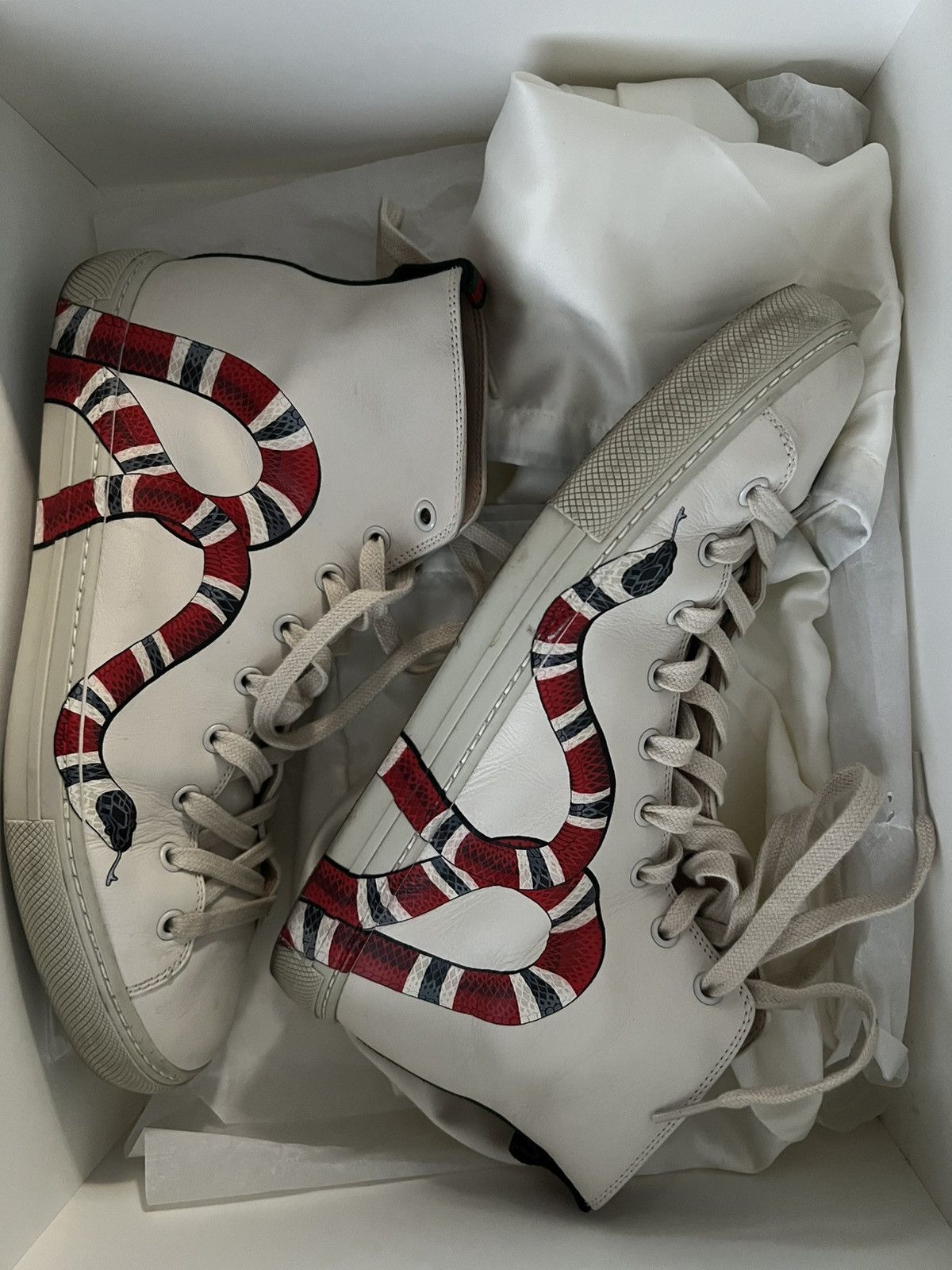 Gucci Ace Kingsnake High-Top