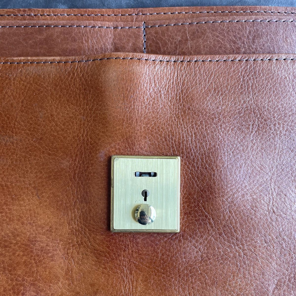Japanese Brand × Leather × Vintage Vintage Pilot Full Leather Envelope/Document Case Size ONE SIZE - 6 Thumbnail