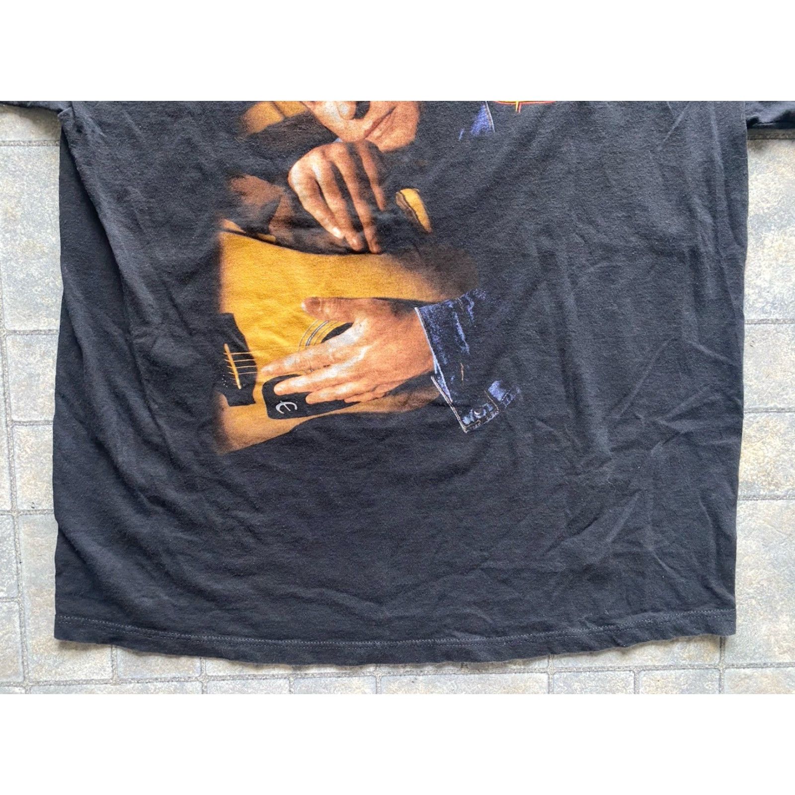 Tultex VINTAGE 1999 Collin Raye The Walls Came Down Tour Tultex Shirt Black XL Mens T-Shirt 90s Music Size US XL / EU 56 / 4 - 4 Thumbnail