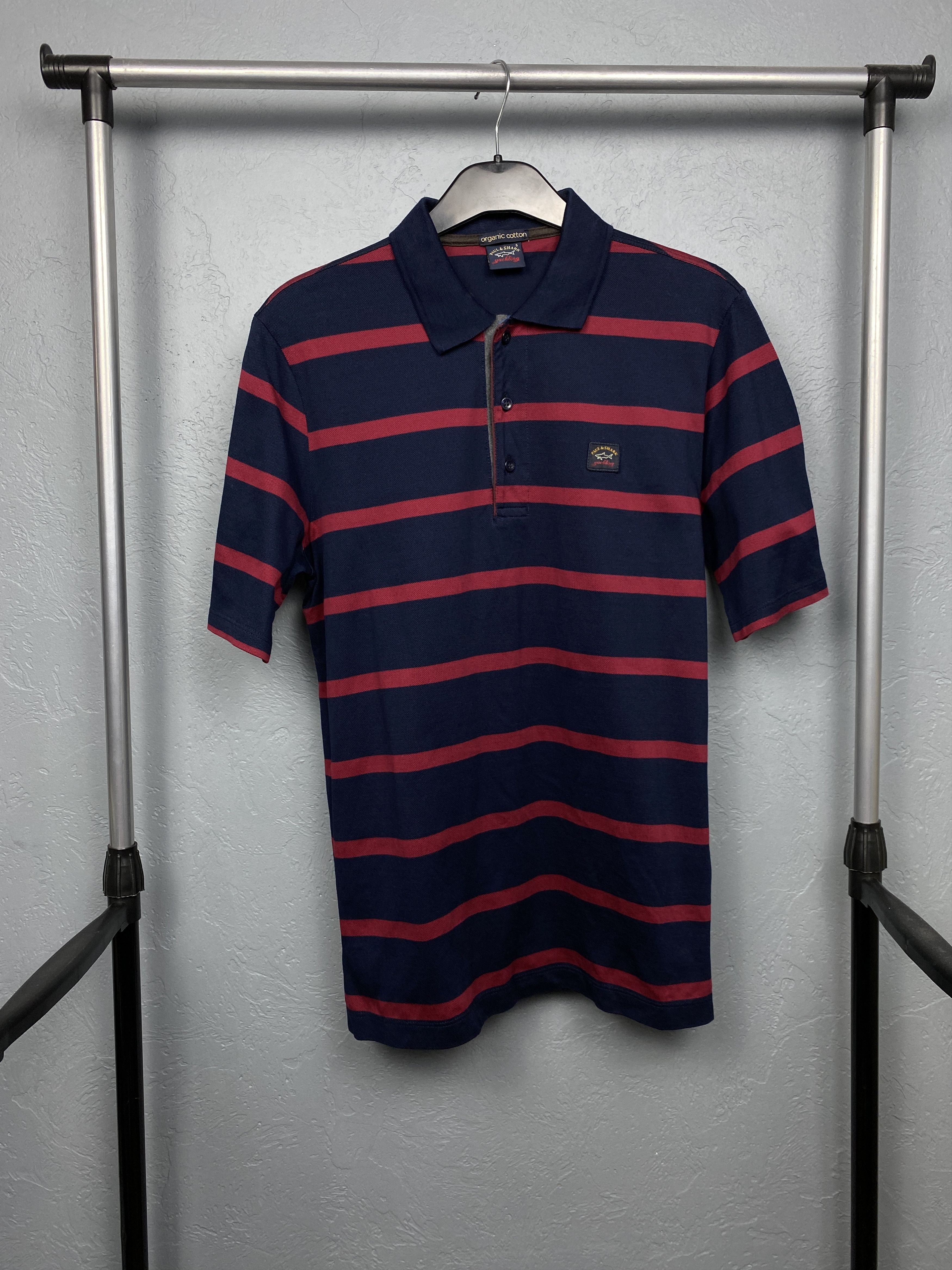 Paul & Shark Paul & Shark Vintage Mens Striped Polo Shirt Size US S / EU 44-46 / 1 - 1 Thumbnail