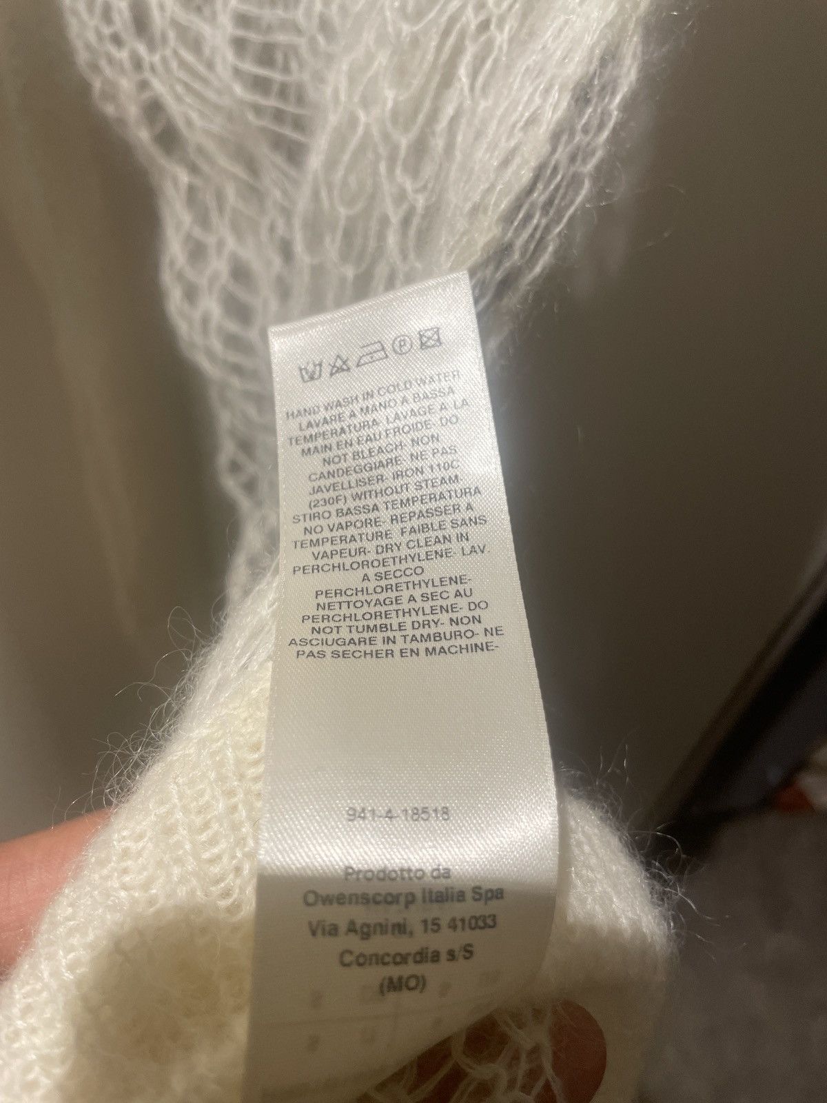 Rick Owens Rick Owens Banana Knit Mohair Sweater Size US S / EU 44-46 / 1 - 6 Thumbnail