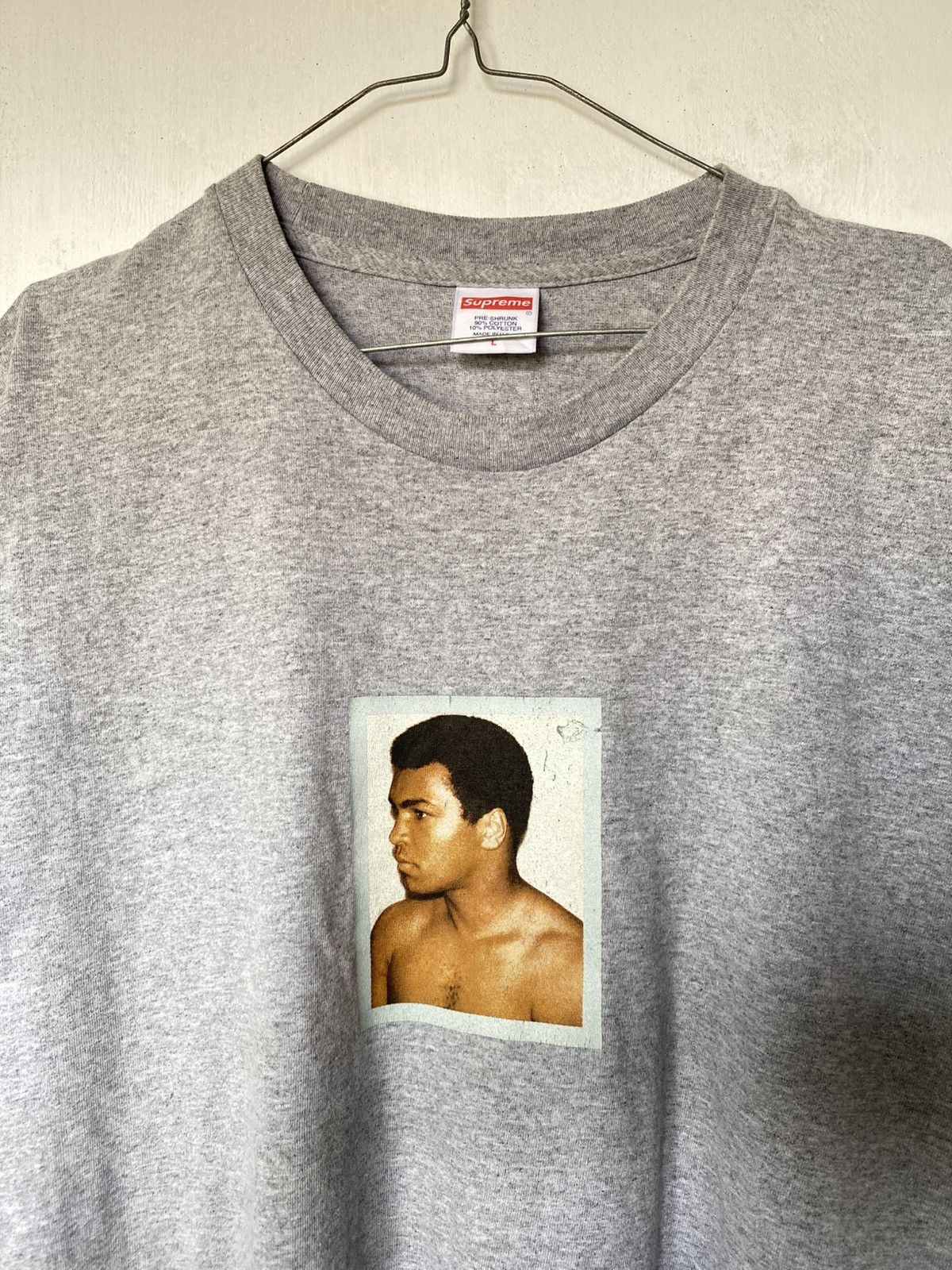Supreme Supreme Muhammad Ali Distressed Tshirt Size US L / EU 52-54 / 3 - 3 Thumbnail