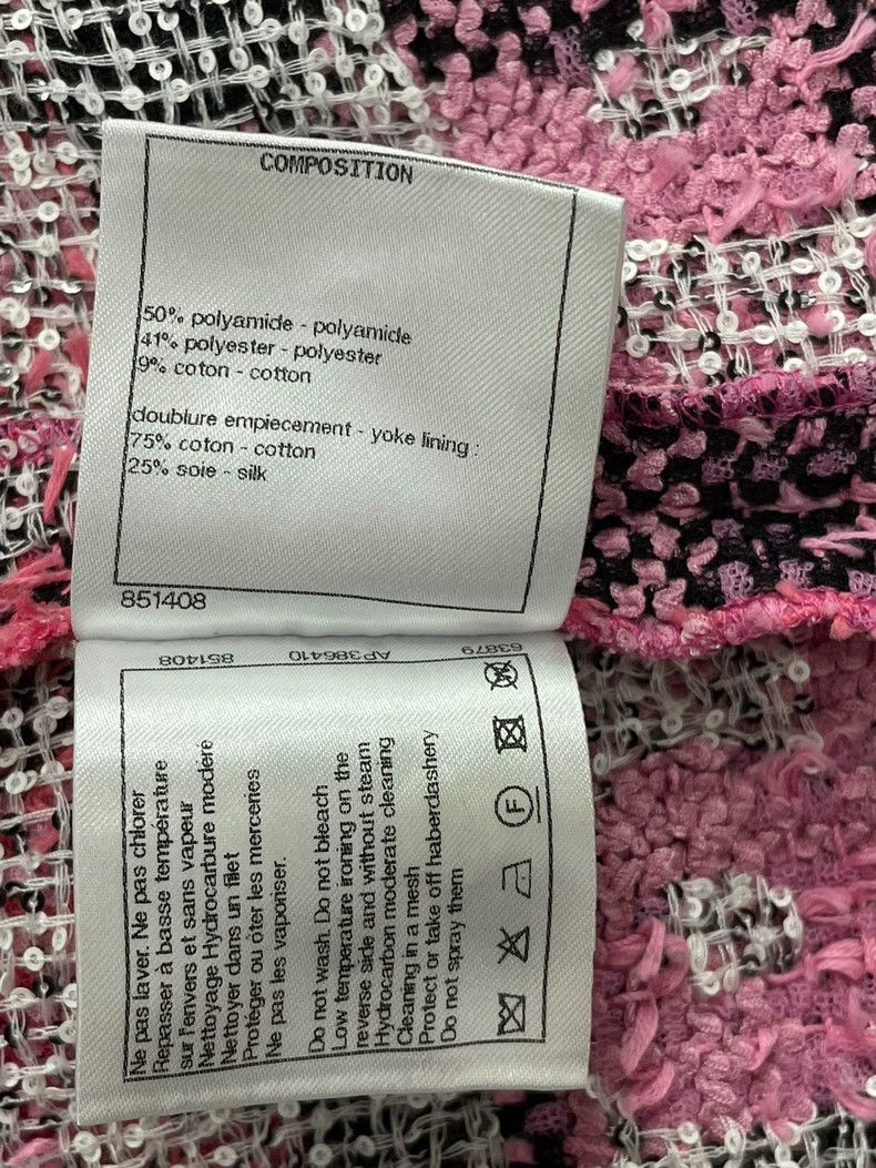 Chanel chanel Series pink tweed plaid short Size XS / US 0-2 / IT 36-38 - 6 Thumbnail