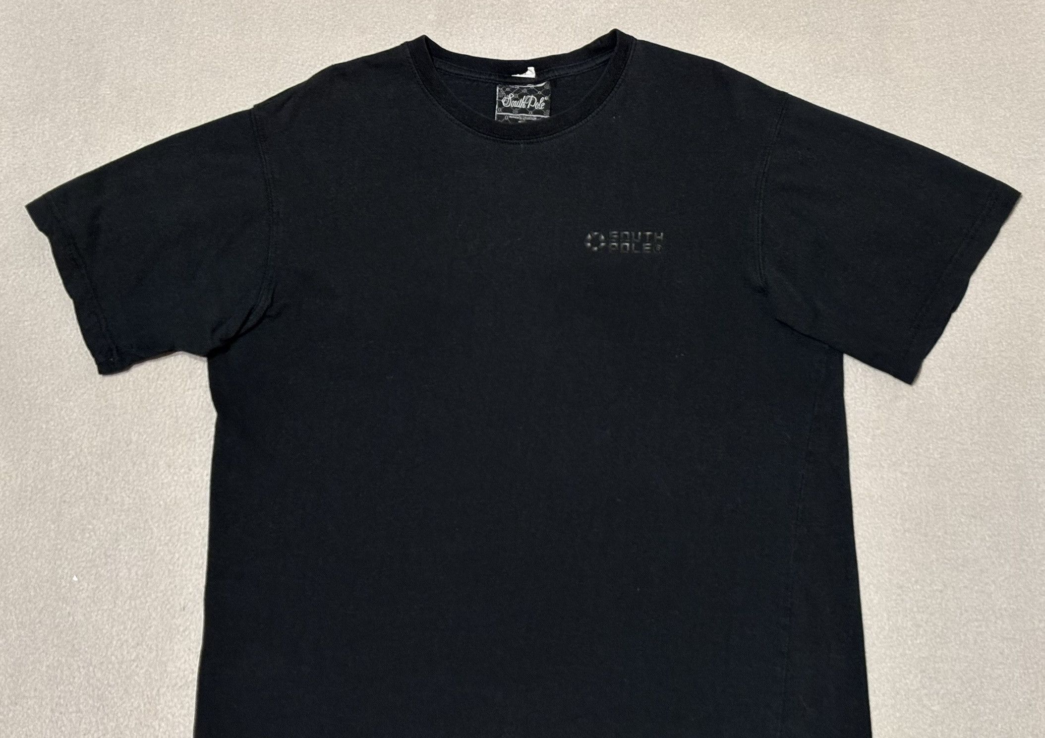 Southpole SouthPole Black T-Shirt Small Logo Large Size US M / EU 48-50 / 2 - 6 Thumbnail