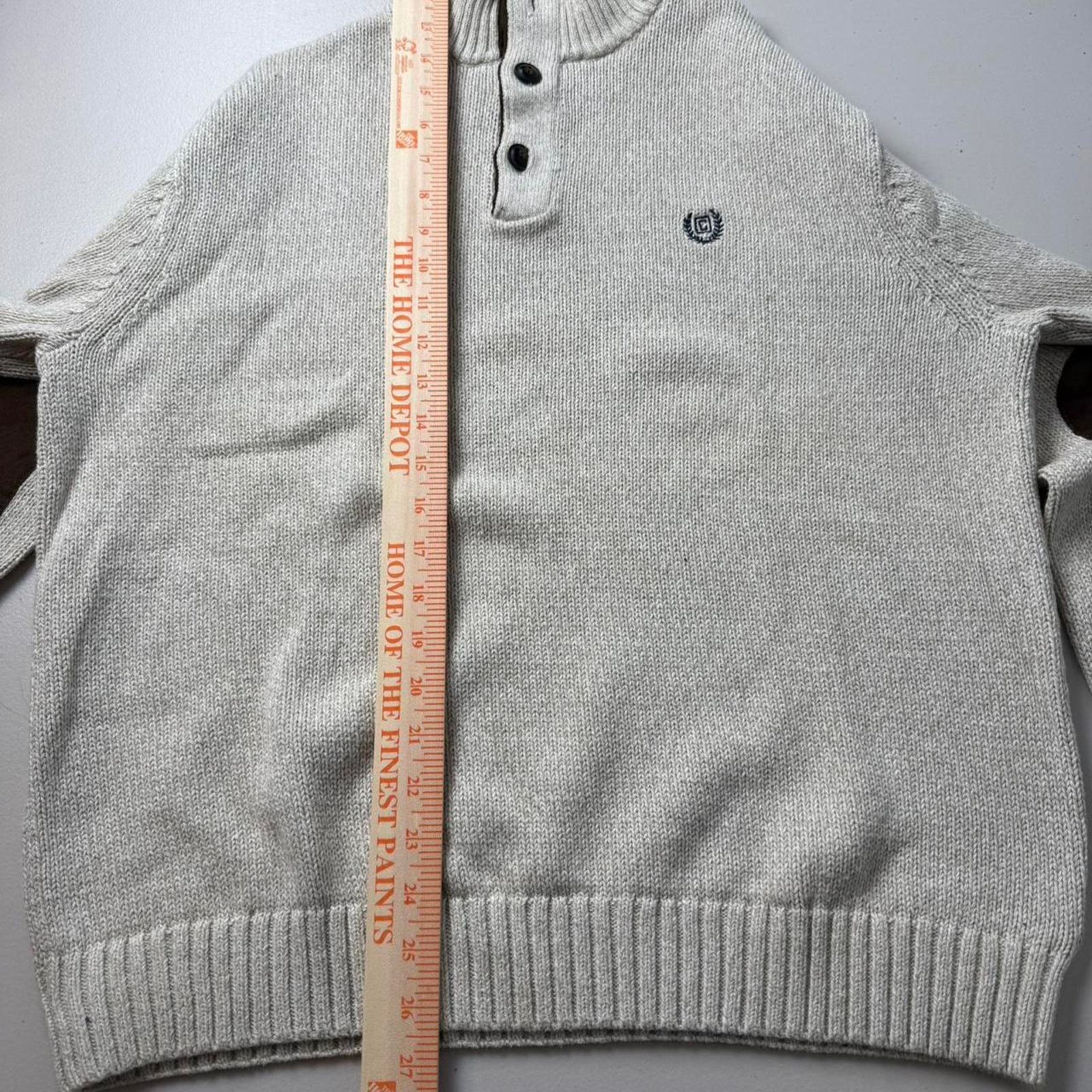 Chaps Grey chaps ralph lauren vintage sweater Size US L / EU 52-54 / 3 - 6 Thumbnail