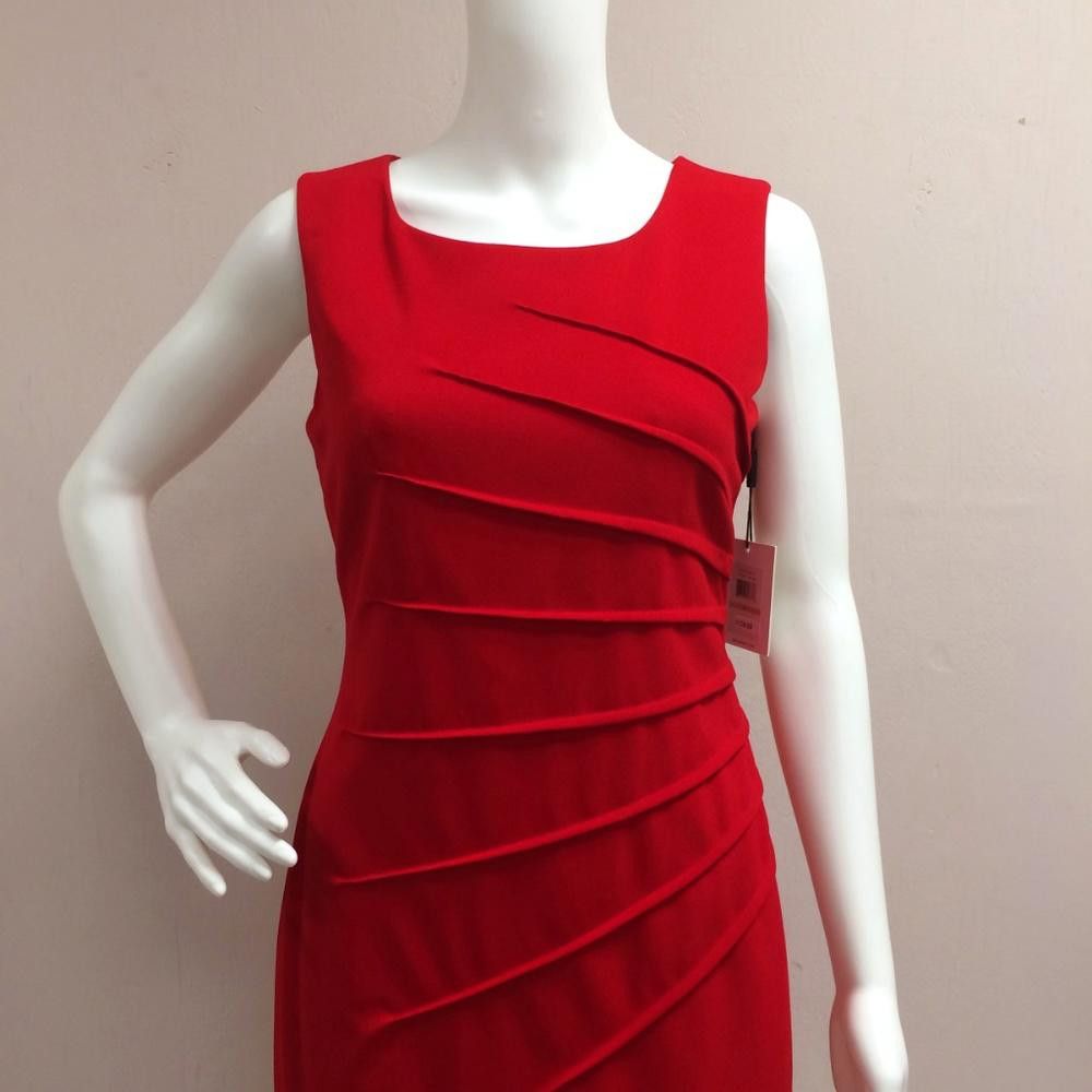 Calvin Klein Calvin Klein Red Dress Size XS / US 0-2 / IT 36-38 - 4 Thumbnail