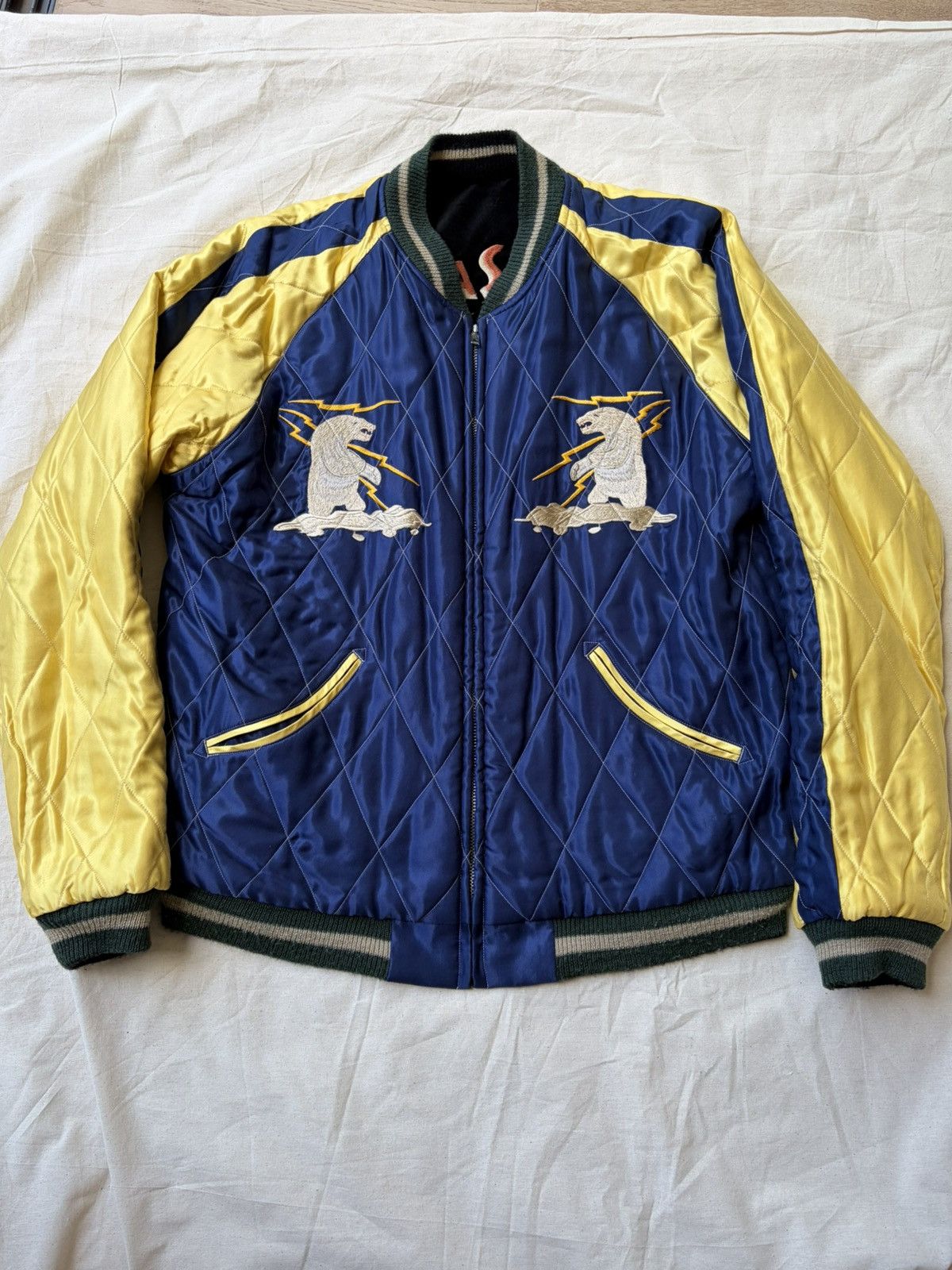 Tailor Toyo Tailor Toyo “ALASKA” Reversible Velvet Souvenir Jacket Size US M / EU 48-50 / 2 - 12 Thumbnail