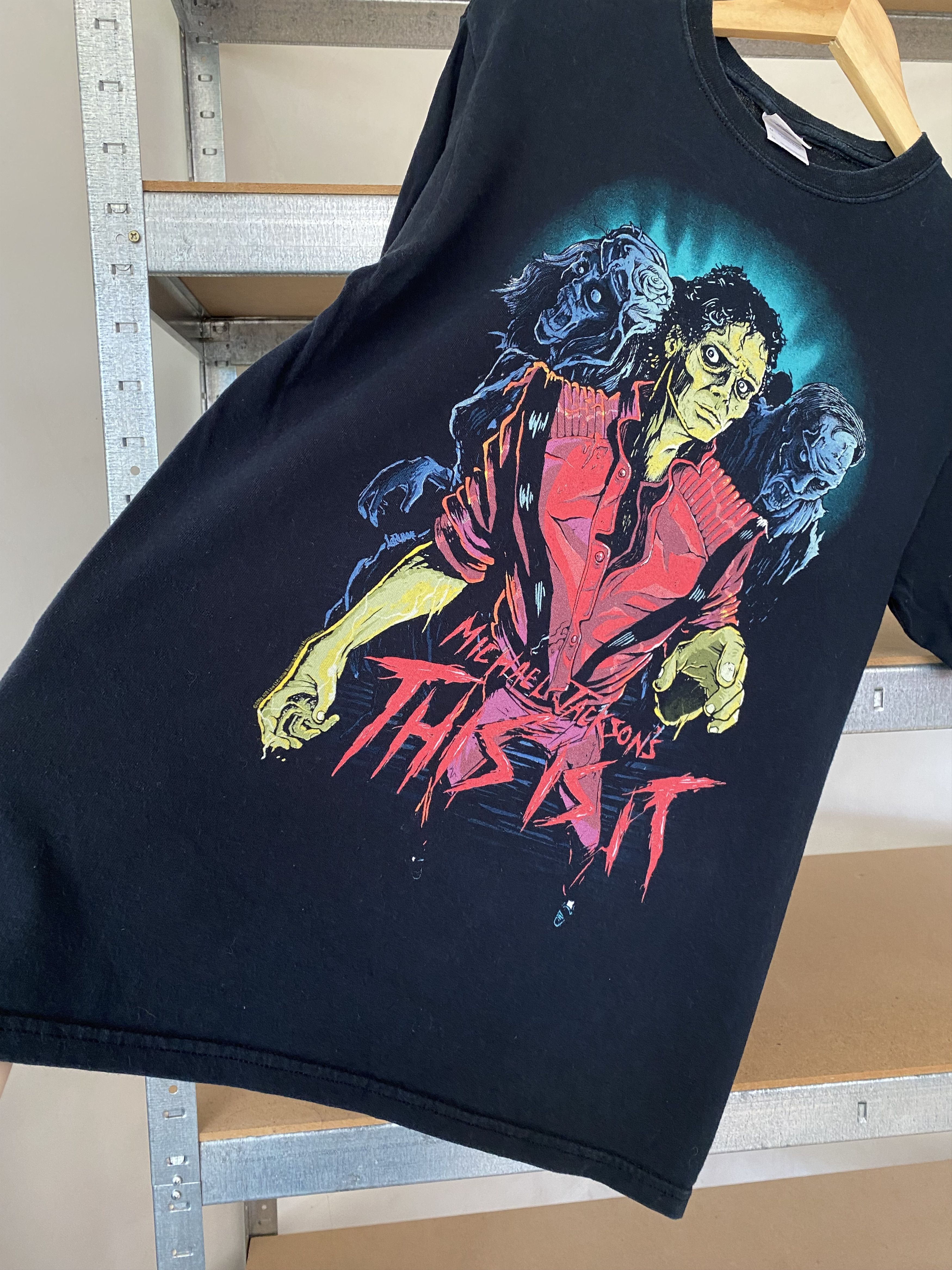 Band Tees Michael Jackson 2000s Vintage Rock Horror T-shirt Size US M / EU 48-50 / 2 - 9 Thumbnail