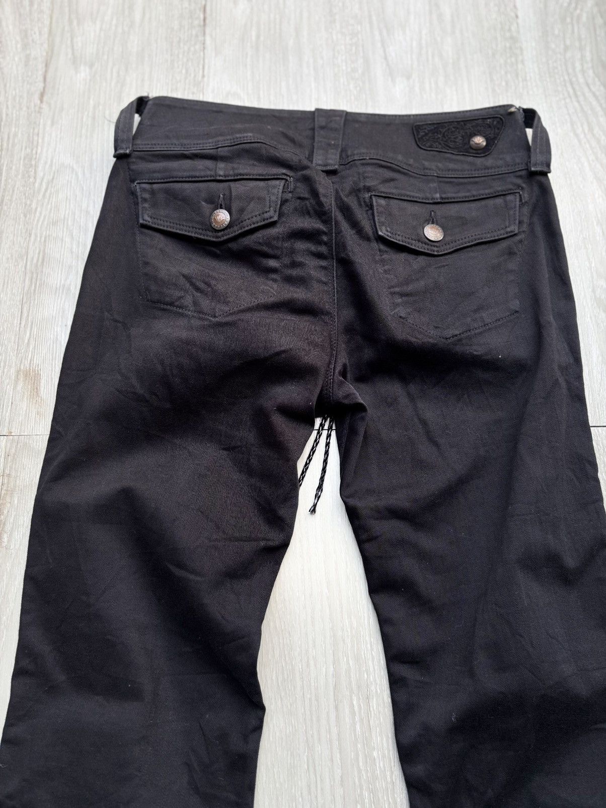 Japanese Brand brappers lace up flare jeans Size US 26 / EU 42 - 4 Thumbnail