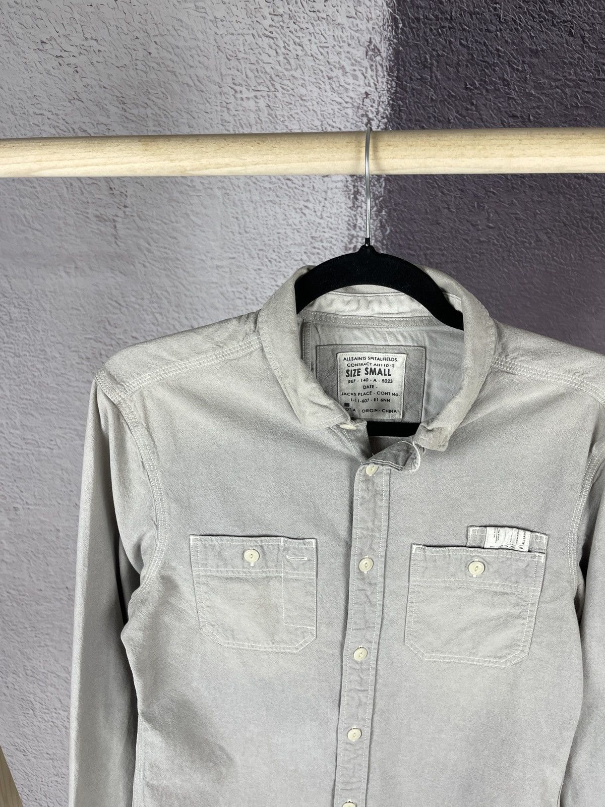 Allsaints Allsaints Excavator long sleeve shirt size S Size US S / EU 44-46 / 1 - 3 Thumbnail