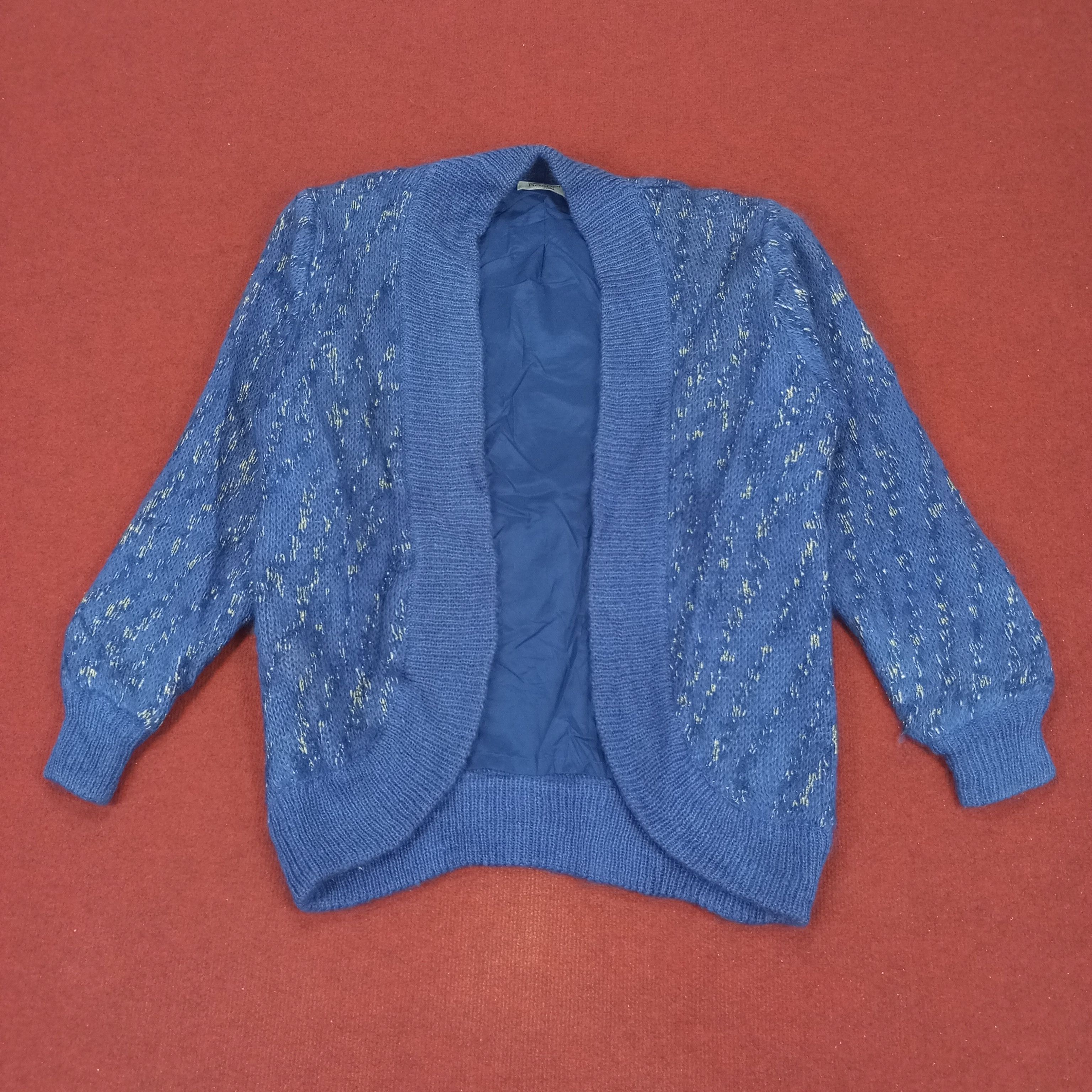 Vintage Kosugi Japanese Style Knitwear Sweater Cardigan Size L / US 10 / IT 46 - 1 Thumbnail