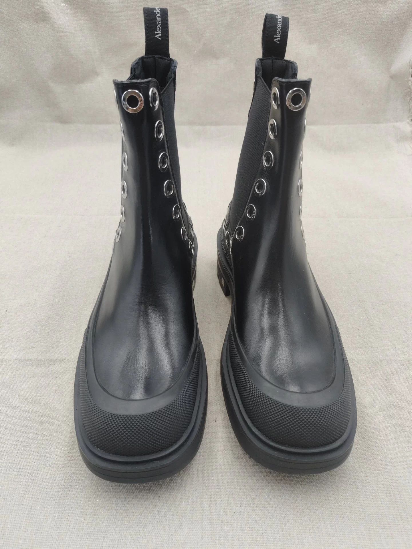 Alexander McQueen AMQ high-top combat boots platform men 40-43 Size US 7 / EU 40 - 3 Thumbnail