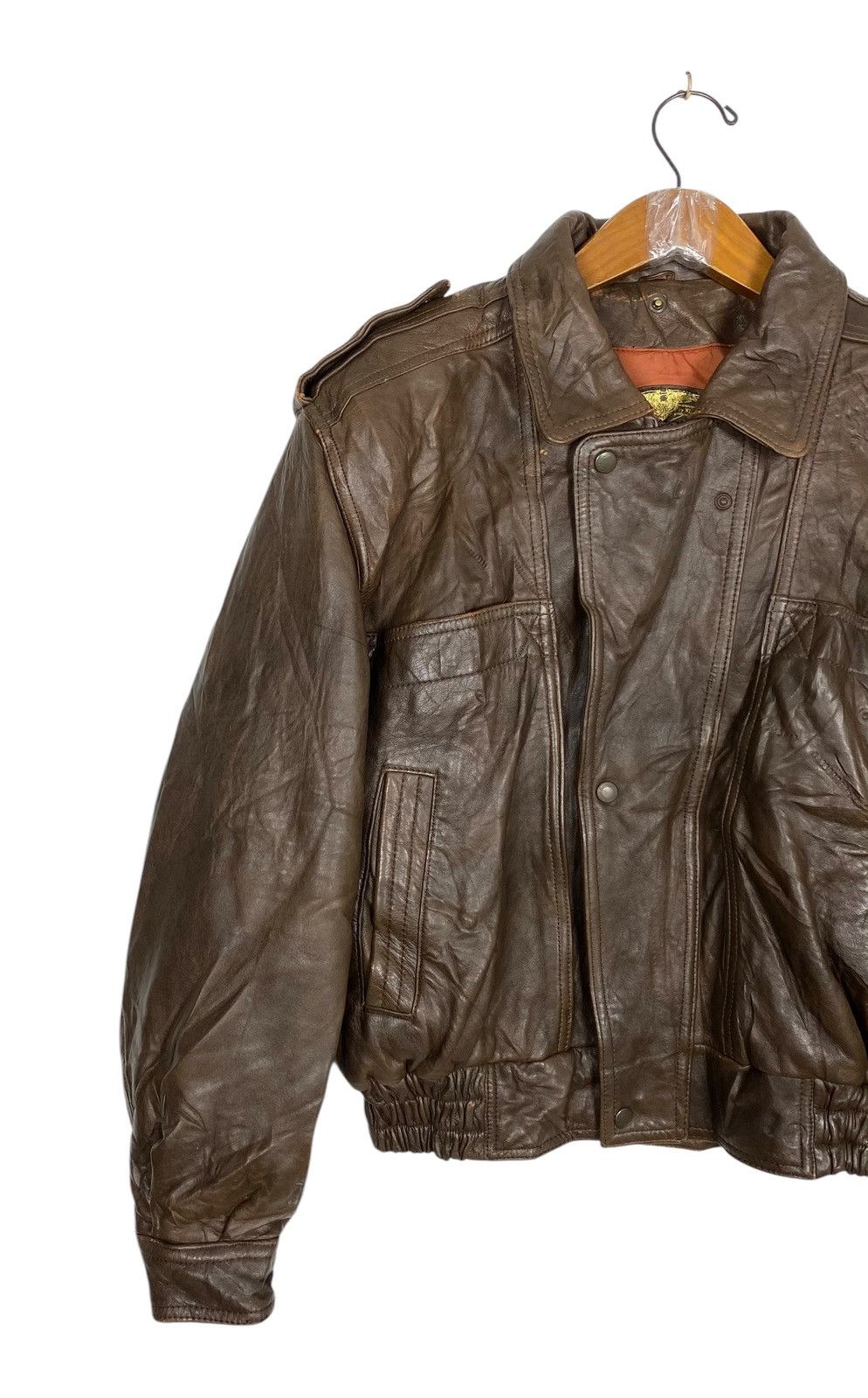 Vintage Rare‼️ Vintage Wind Armor Sheepskin Leather Jacket Size US M / EU 48-50 / 2 - 2 Thumbnail