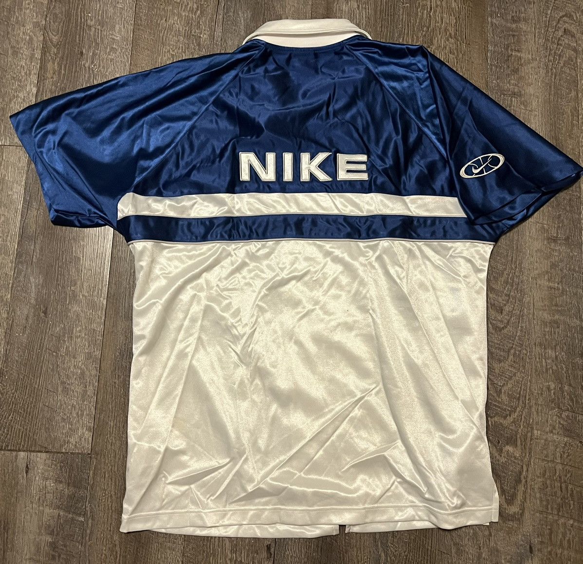 Nike × Vintage Vintage Nike Basketball Warm Up Jersey size Medium Size US M / EU 48-50 / 2 - 1 Thumbnail