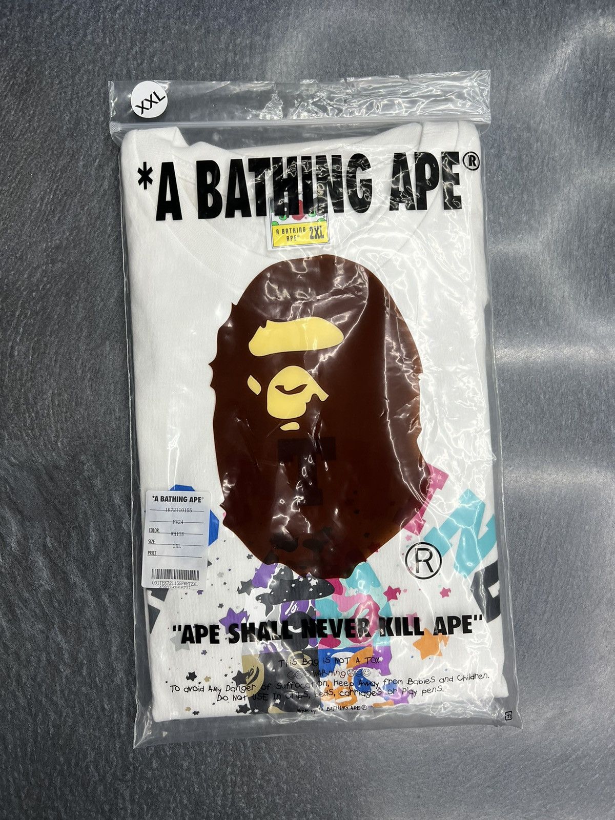 Bape Bape US College Sta T-Shirt Size US XXL / EU 58 / 5 - 7 Thumbnail