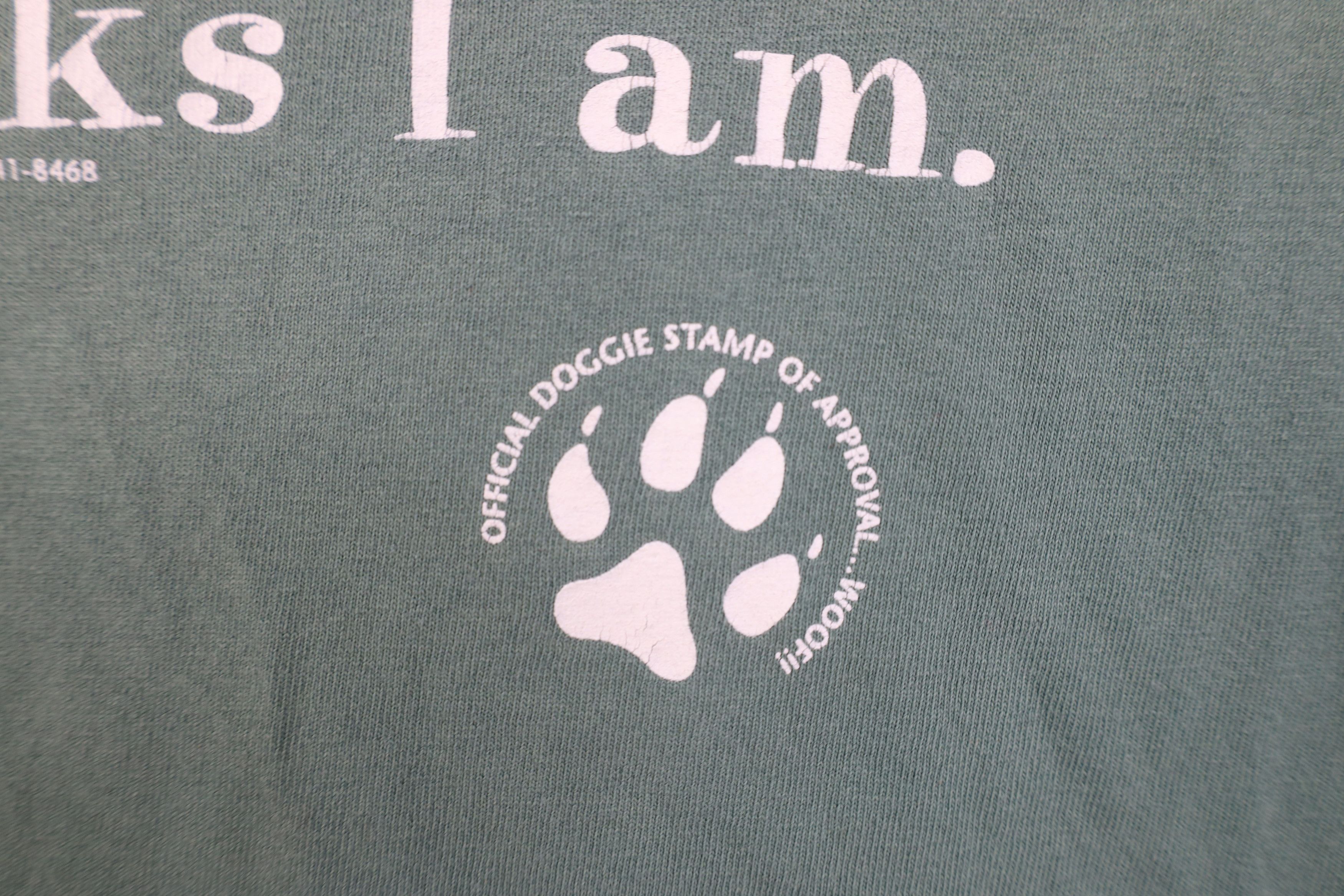 Vintage Vintage 90s Just Trying To Be The Person My Dog I Am T-Shirt Size US XXL / EU 58 / 5 - 6 Thumbnail