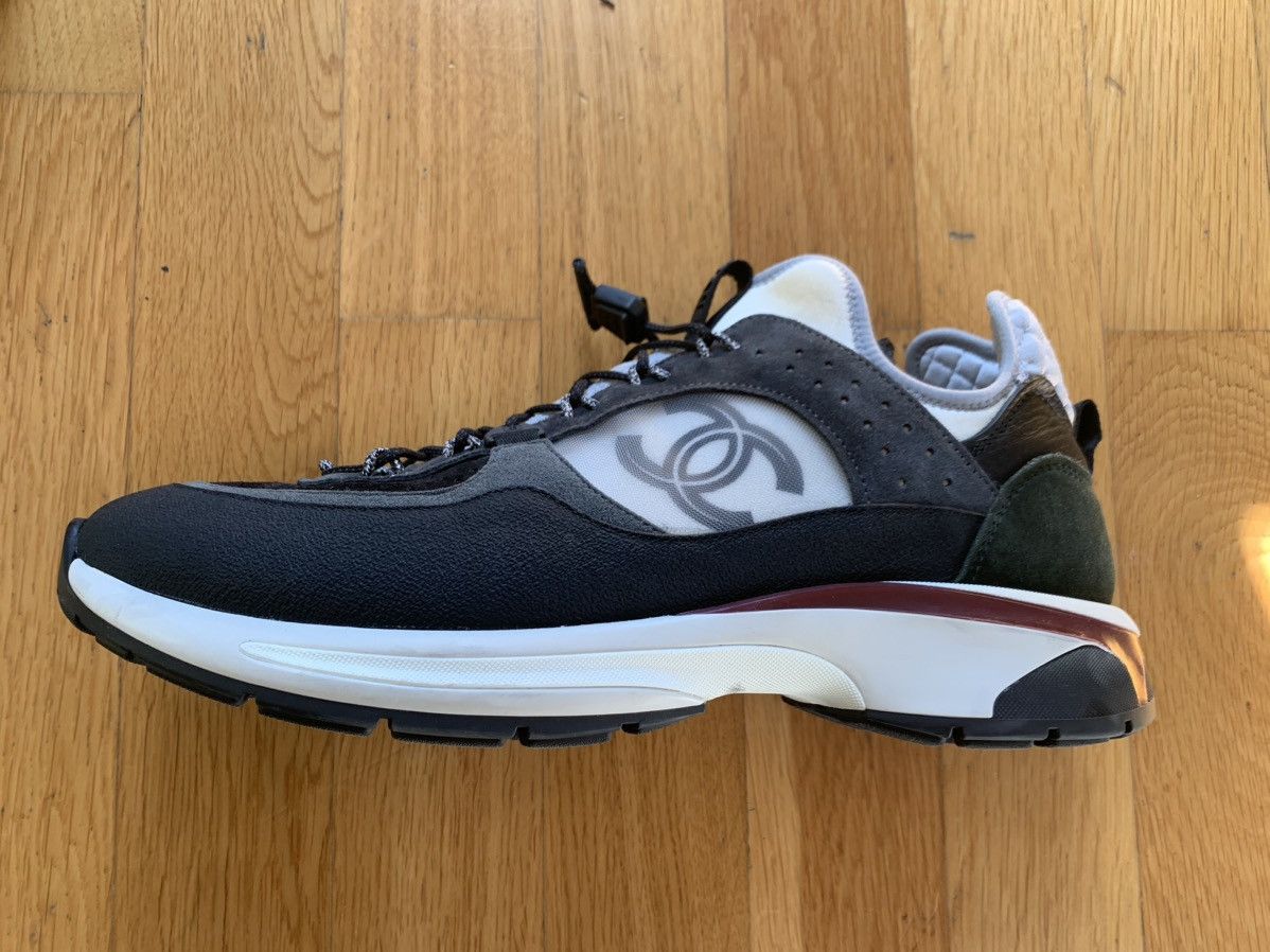 image of Chanel Colorblock Sneakers, Men's (Size 12)