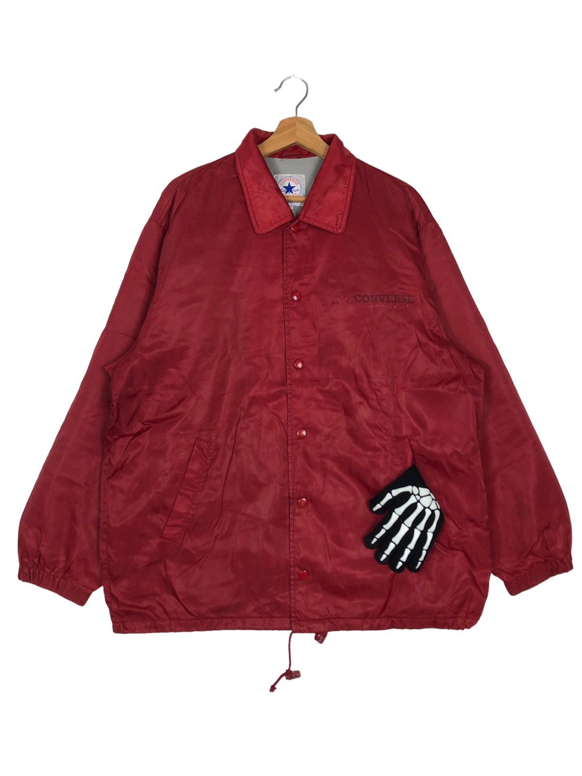 Japanese Brand 🔥90’s VINTAGE CONVERSE ALL STAR BOSTON MASS USA JACKET Size US L / EU 52-54 / 3 - 1 Thumbnail