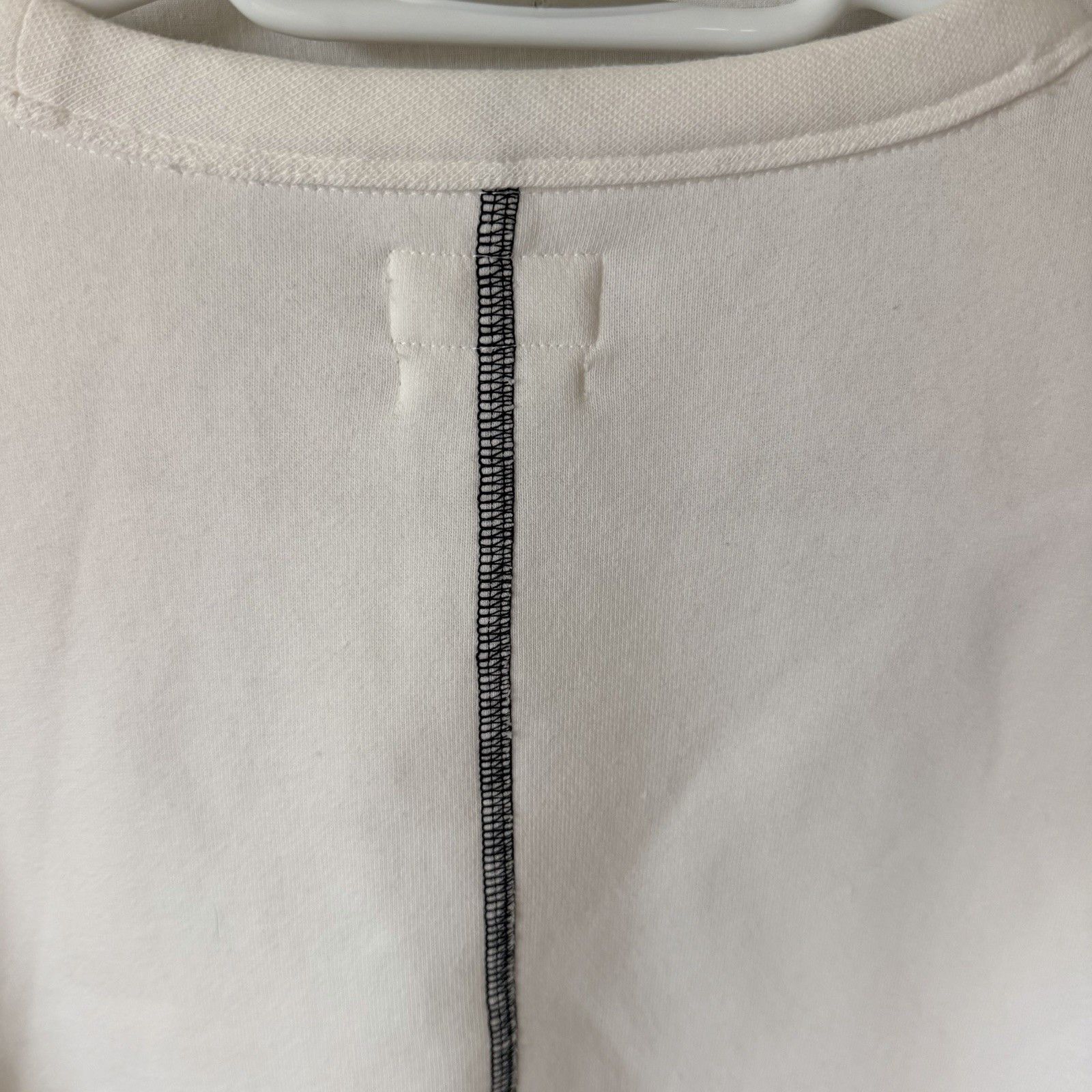 Rag & Bone Rag & Bone Sweatshirt Womens M White Fleece Lined Crewneck Size M / US 6-8 / IT 42-44 - 10 Thumbnail
