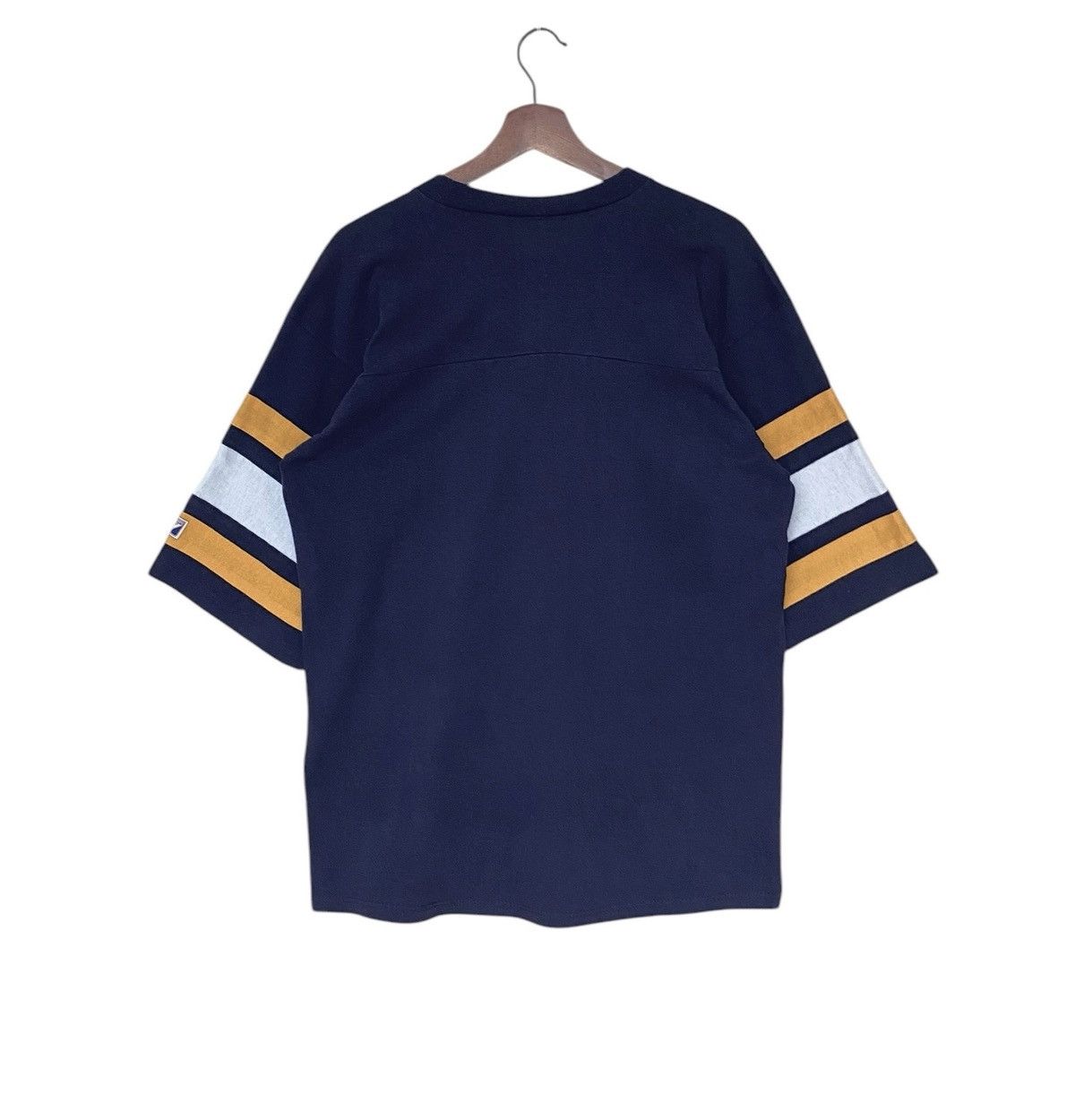 NBA × Vintage Vintage NBA Team West Virginia Mountaineers T-shirt 1990s Size US L / EU 52-54 / 3 - 2 Thumbnail
