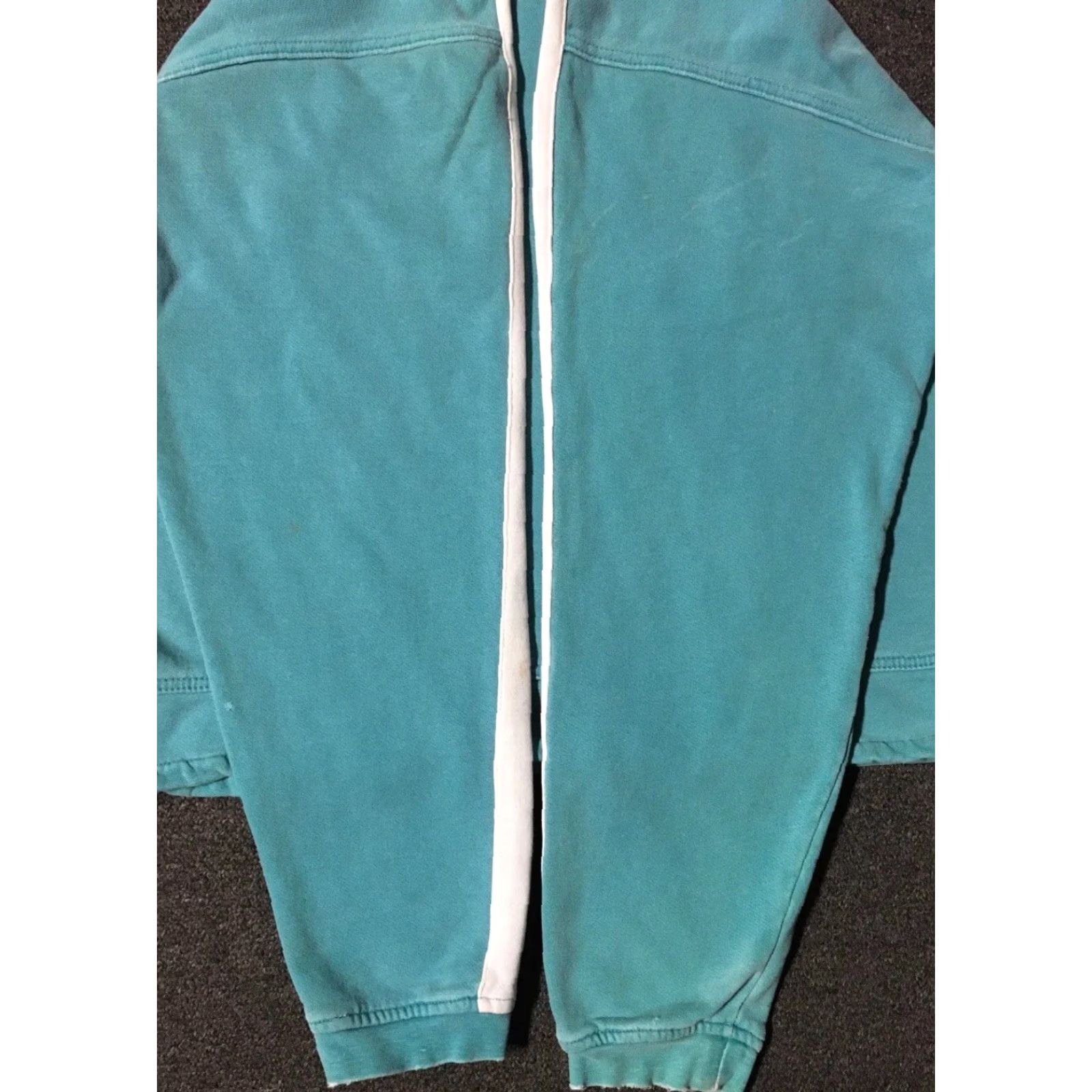 Quiksilver Vtg 90s Gotcha Striped Faded Hoodie M Surf Skate Vaporwave Grunge OP Billabong Size US M / EU 48-50 / 2 - 3 Thumbnail