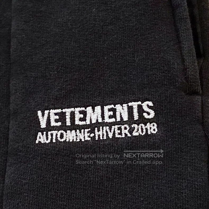 Vetements Vetements size XS Asymmetrical Design Sport Pants Size US 27 - 6 Thumbnail