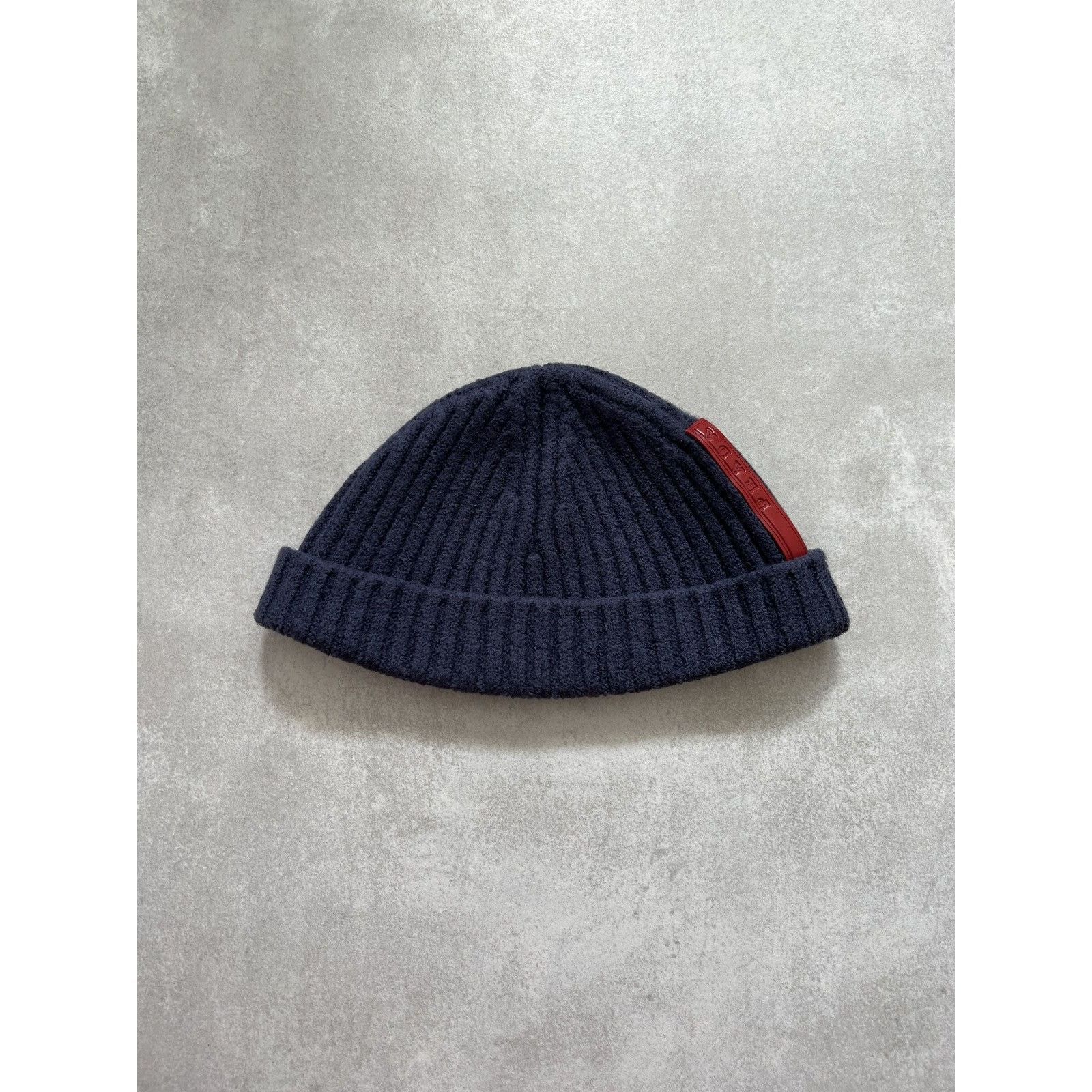Prada Red Mohair Mohawk Beanie Hat FW 2007 | Grailed