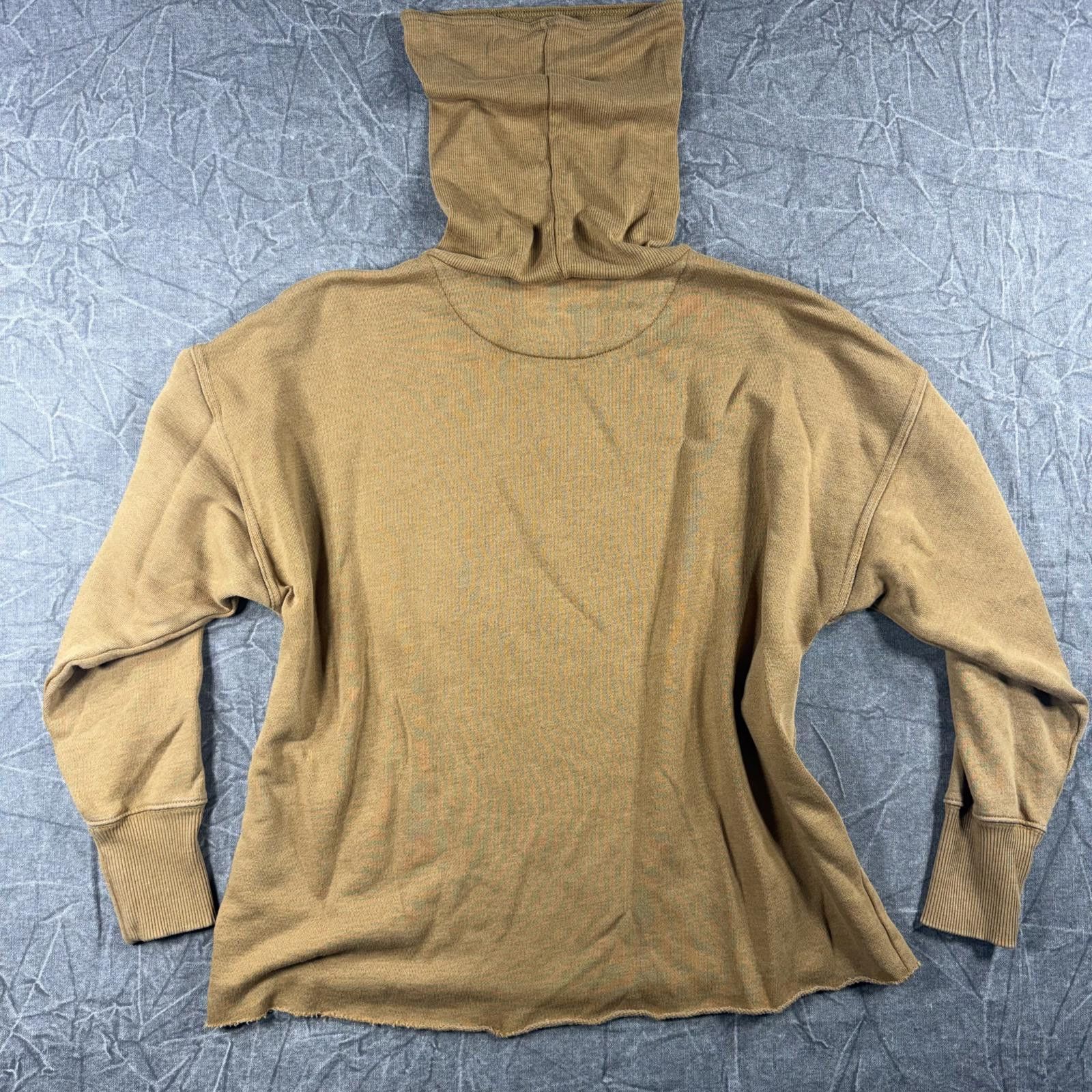 Other Aerie Sweater Women's XS Brown Mock Neck Oversized Size XS / US 0-2 / IT 36-38 - 6 Thumbnail
