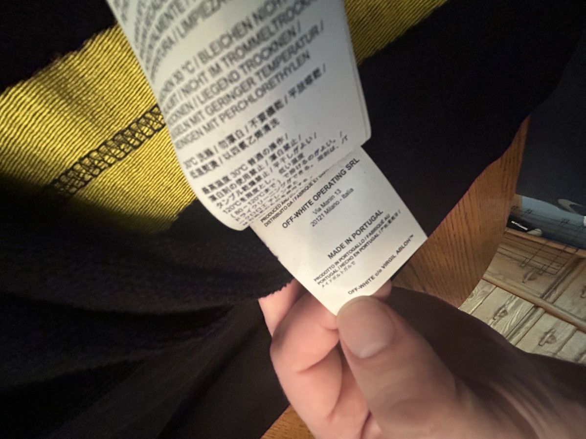 Off-White Off white black crewneck Size US M / EU 48-50 / 2 - 6 Thumbnail