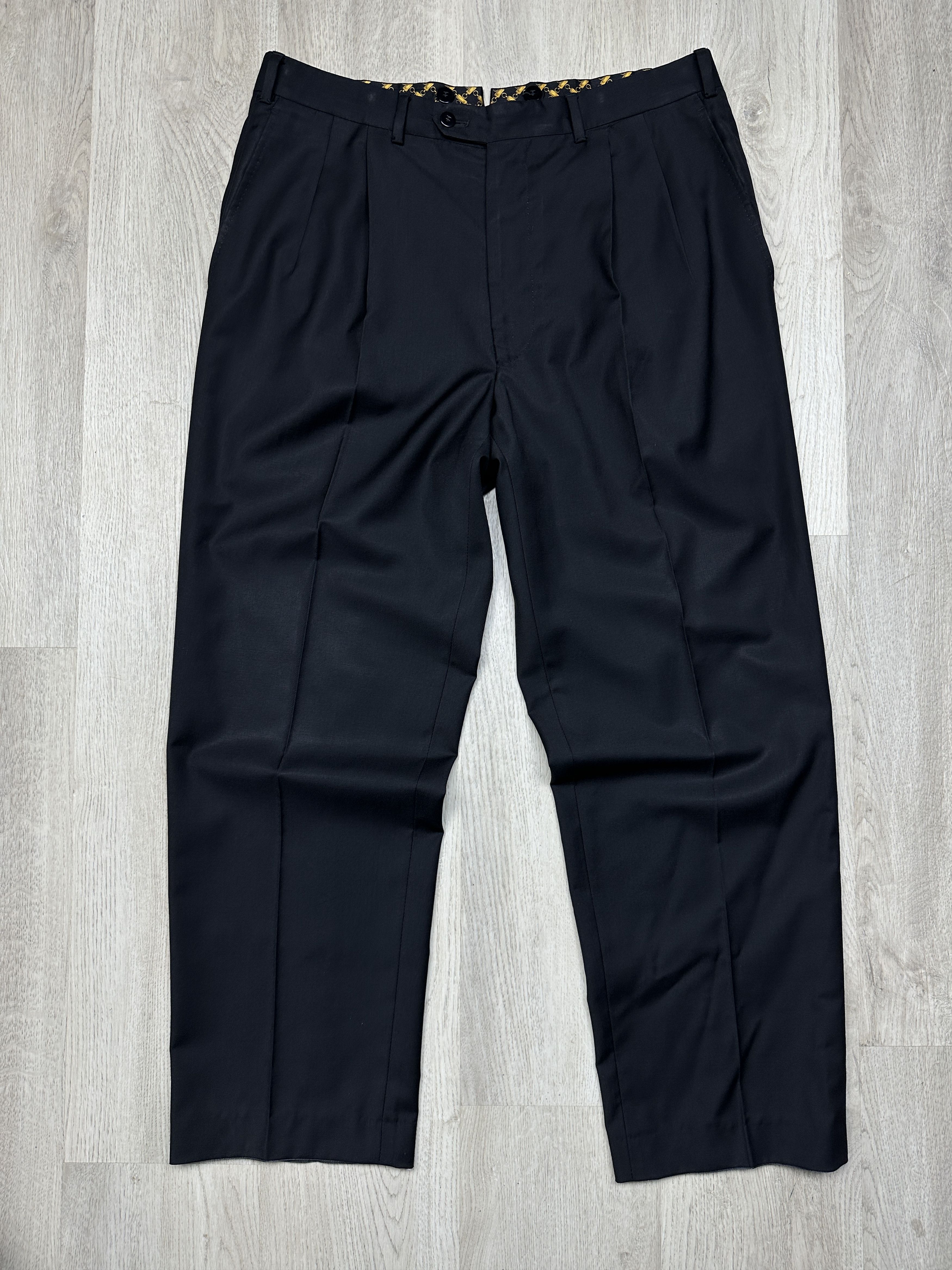 Zilli Zilli Vintage Mens Classic Pants Trousers Size US 34 / EU 50 - 1 Thumbnail