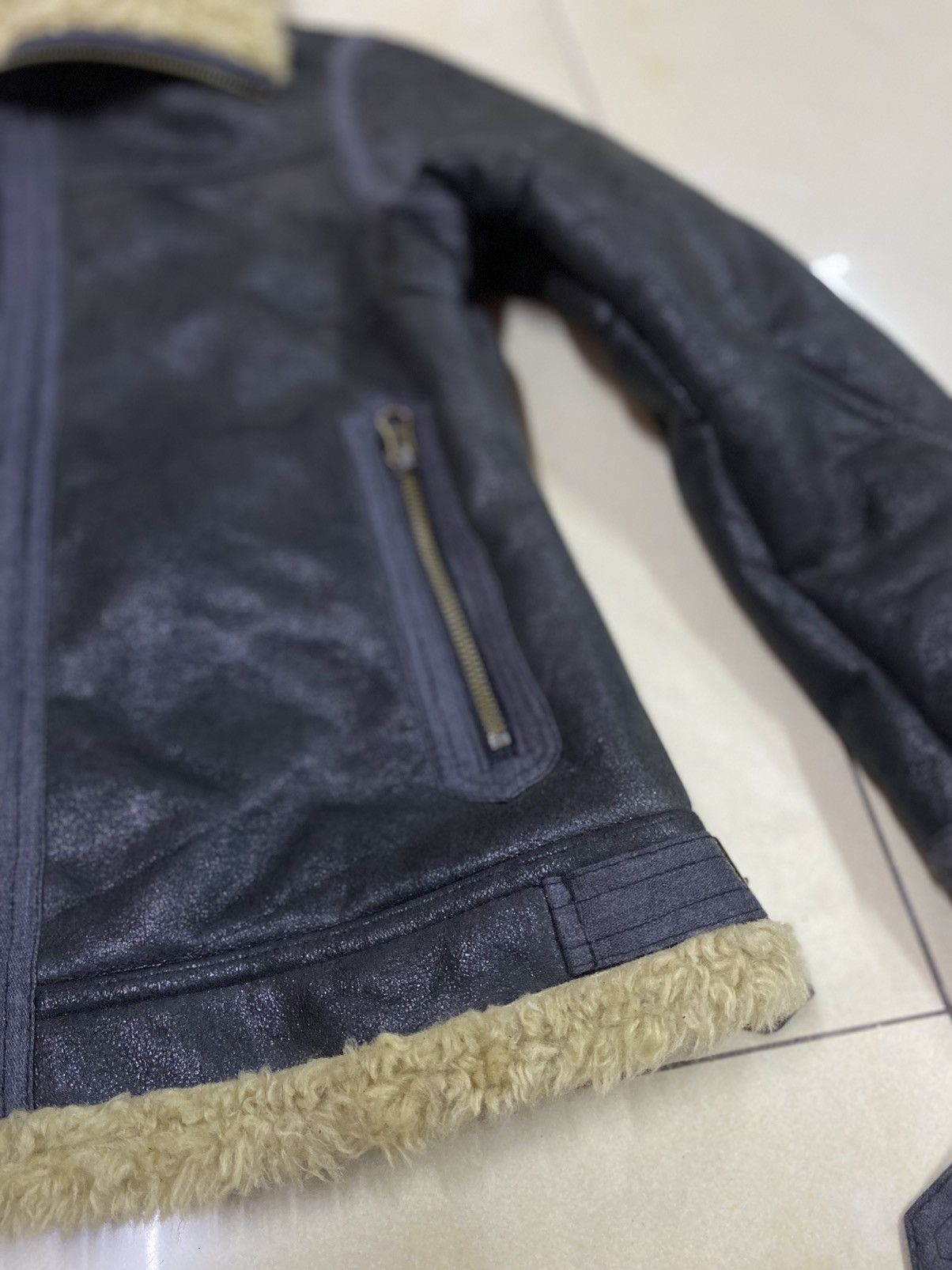 Beauty Beast × Japanese Brand × MOUSSY Japanese Brand Moussy Shearling Jacket Size S / US 4 / IT 40 - 3 Thumbnail
