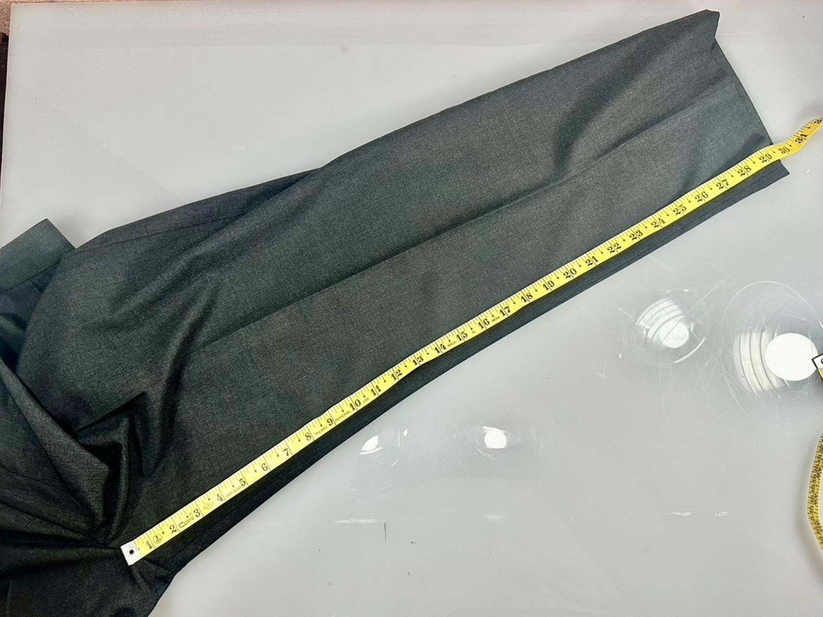 Alfani Alfani Men's 36/29 Black Slim Fit Dress Pants Size US 36 / EU 52 - 5 Thumbnail