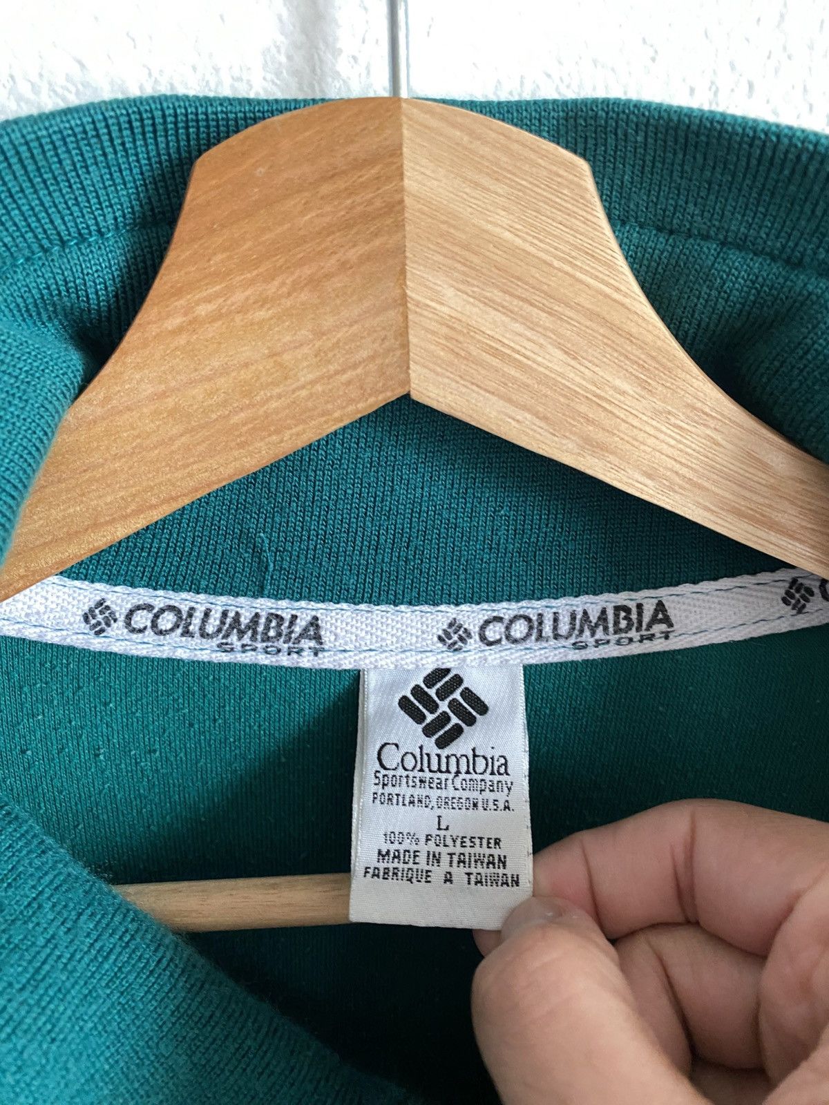 Columbia Vintage 90s Columbia Quarter Zip Fleece Jacket Size US L / EU 52-54 / 3 - 5 Thumbnail