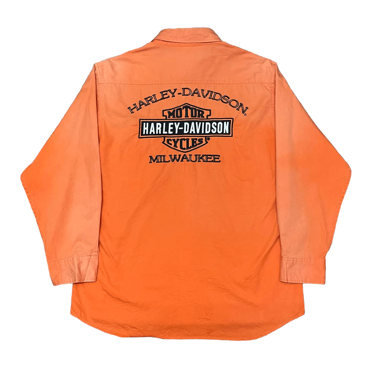 Harley Davidson Vintage Harley Davidson Motorcycle Embroidery Button Up Size US M / EU 48-50 / 2 - 1 Thumbnail