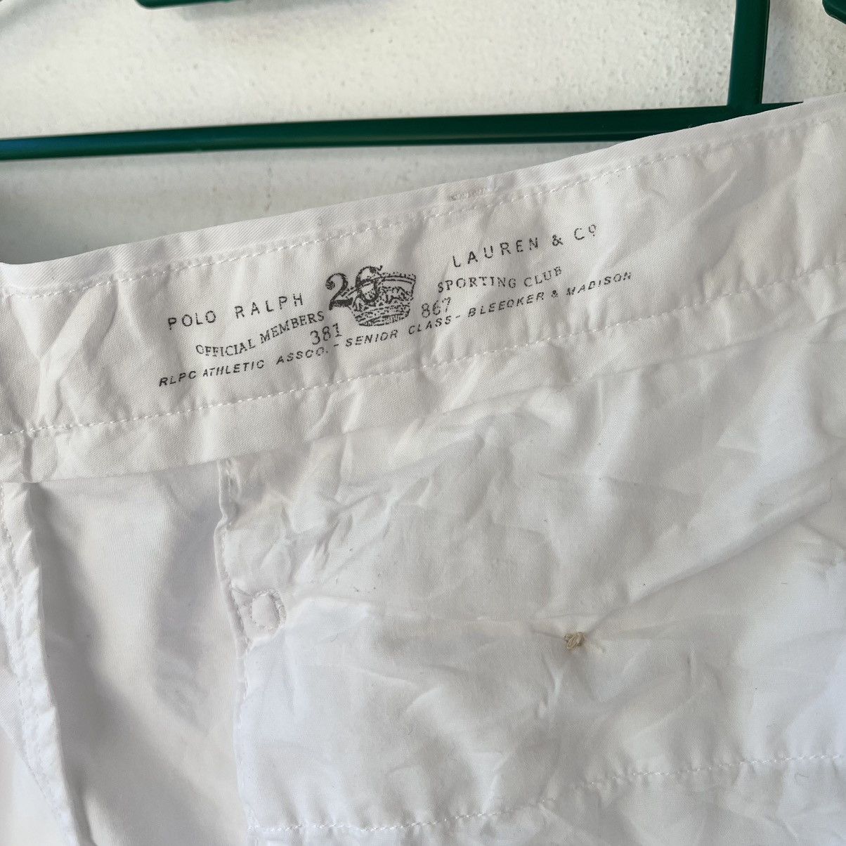 Polo Ralph Lauren Polo Ralph Lauren White Cotton Shorts – Slim Fit Size US 34 / EU 50 - 7 Thumbnail