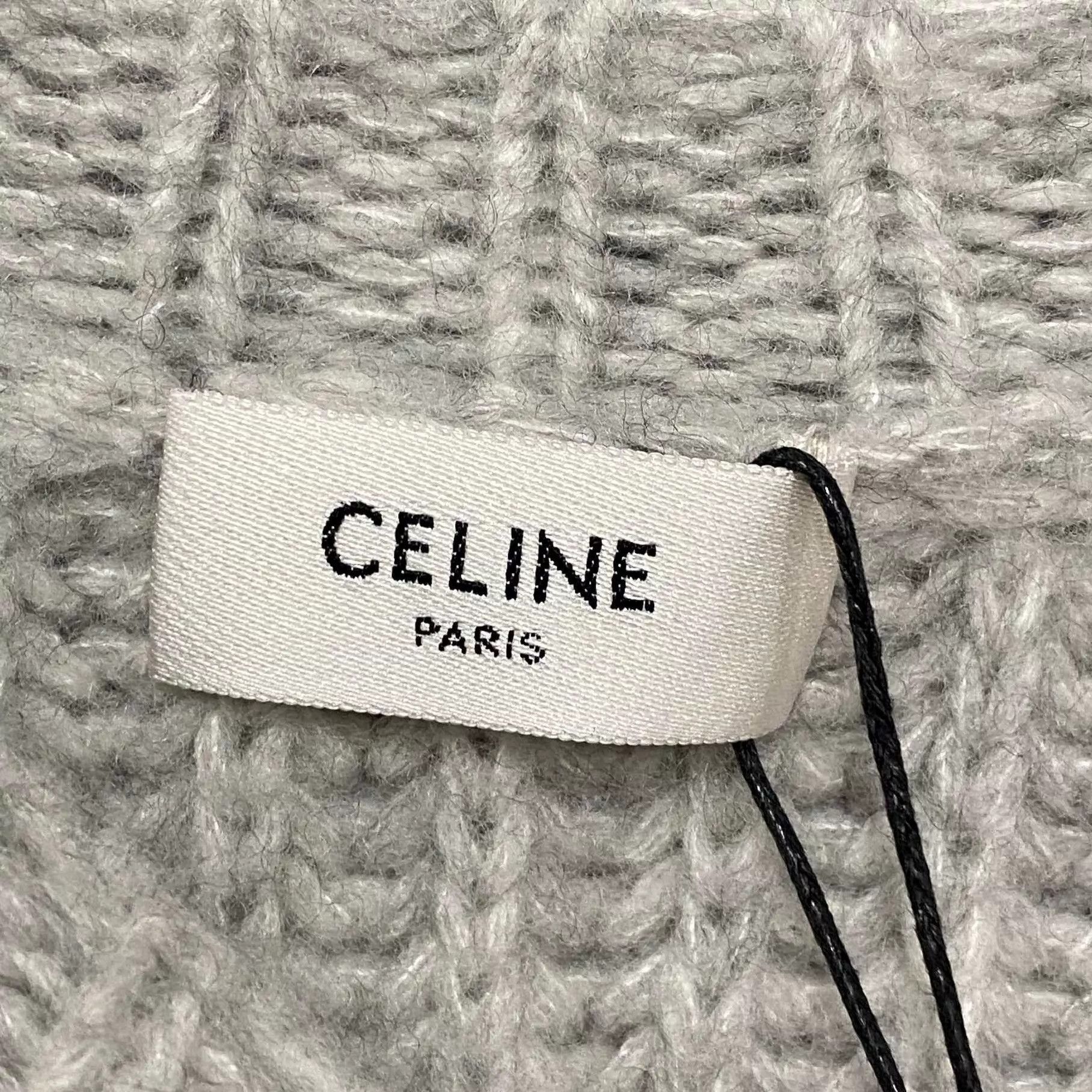 Celine Celine Solid Cashmere Knit Sweater M 99 New Size M / US 6-8 / IT 42-44 - 4 Thumbnail