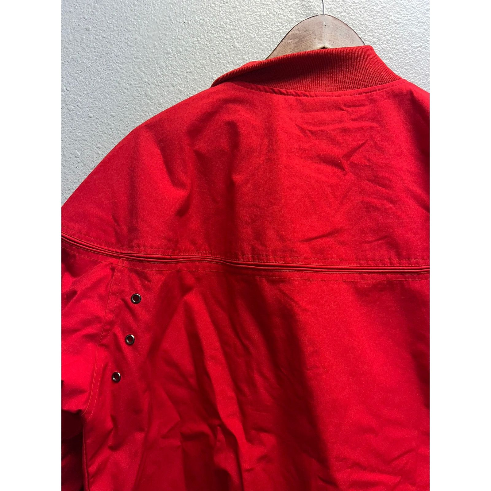 Vintage Vintage Hill & Archer Red Jacket Full Zip Nylon Coat 90s L Size US L / EU 52-54 / 3 - 9 Thumbnail