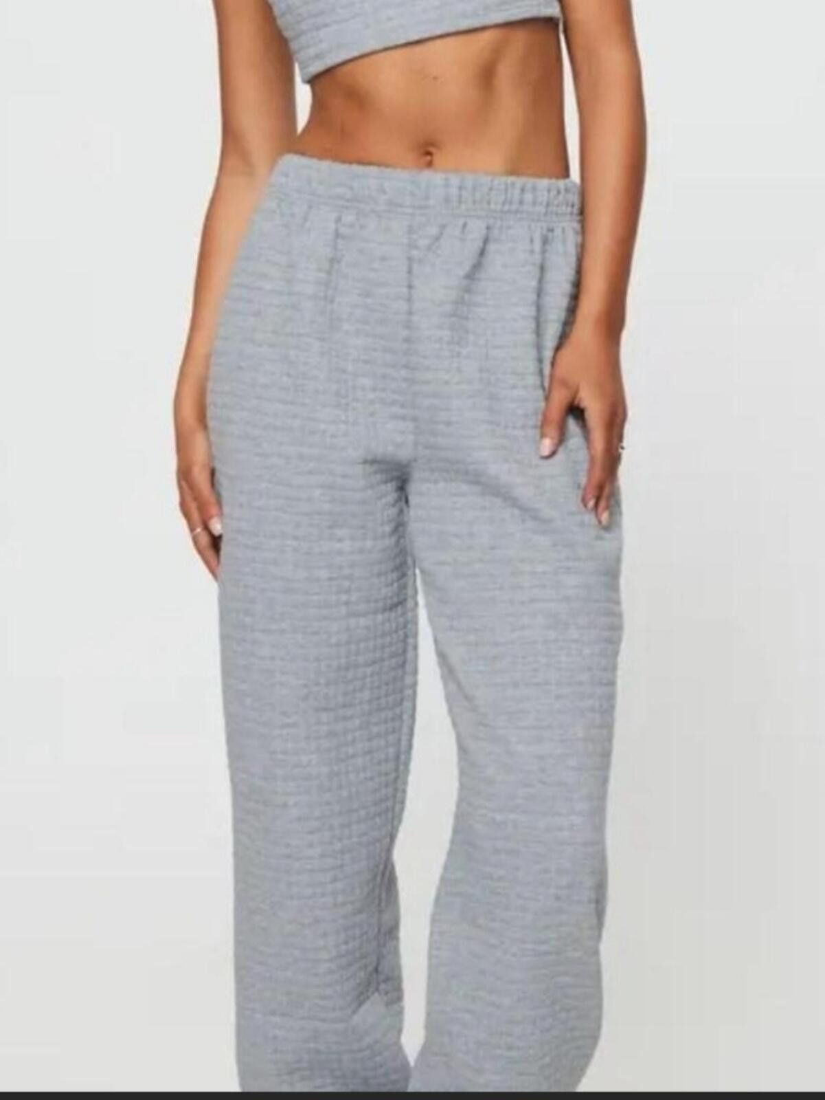 Other Princess Polly Waffle Joggers Size 26" / US 2 / IT 38 - 1 Thumbnail