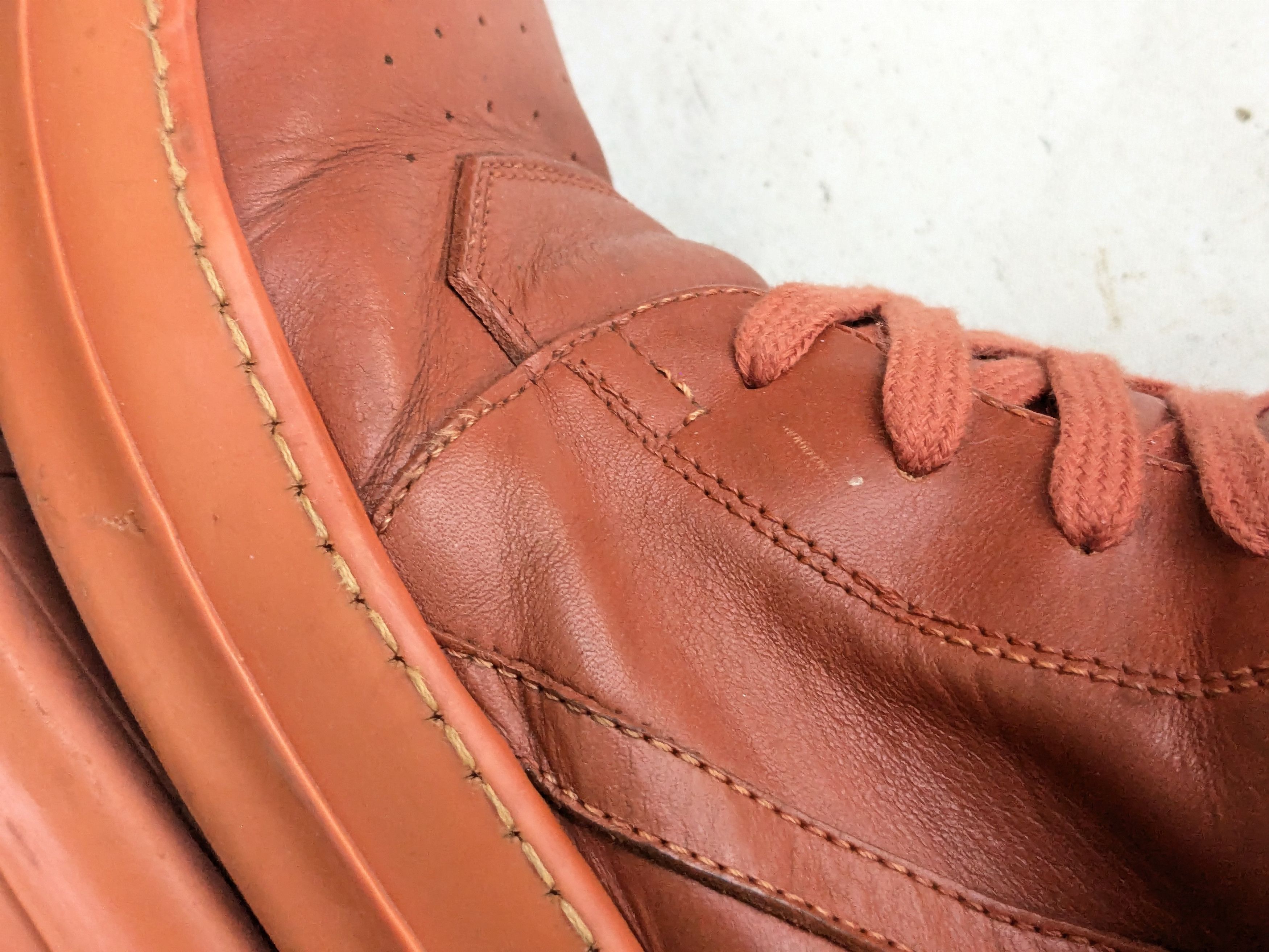 Rick Owens Rick Ownes Geobasket Papaya Orange 9 42 Leather Size US 9 / EU 42 - 10 Thumbnail