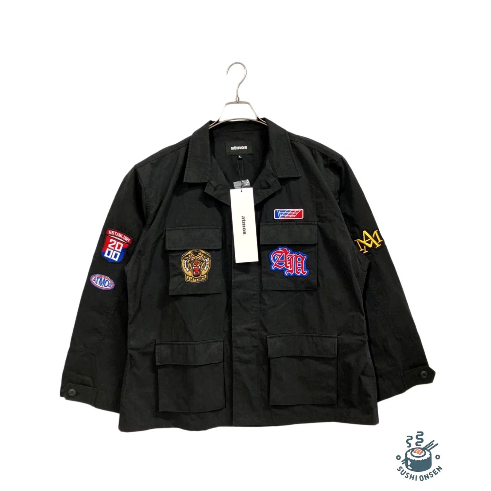 Vintage ATMOS JACKET Men L Black Size US L / EU 52-54 / 3 - 2 Thumbnail